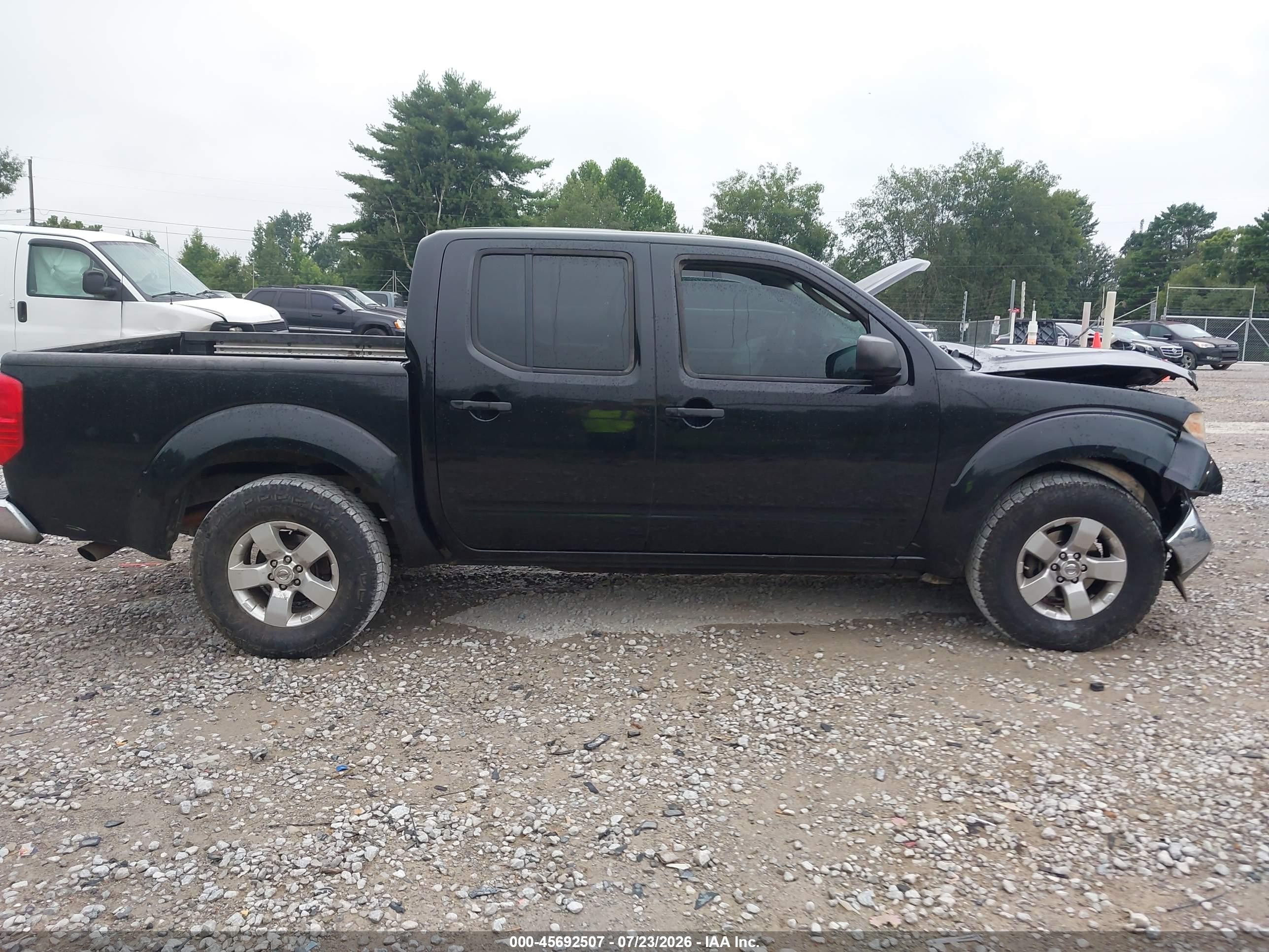 2010 Nissan Frontier Se Black vin: 1N6AD0ER4AC448979
