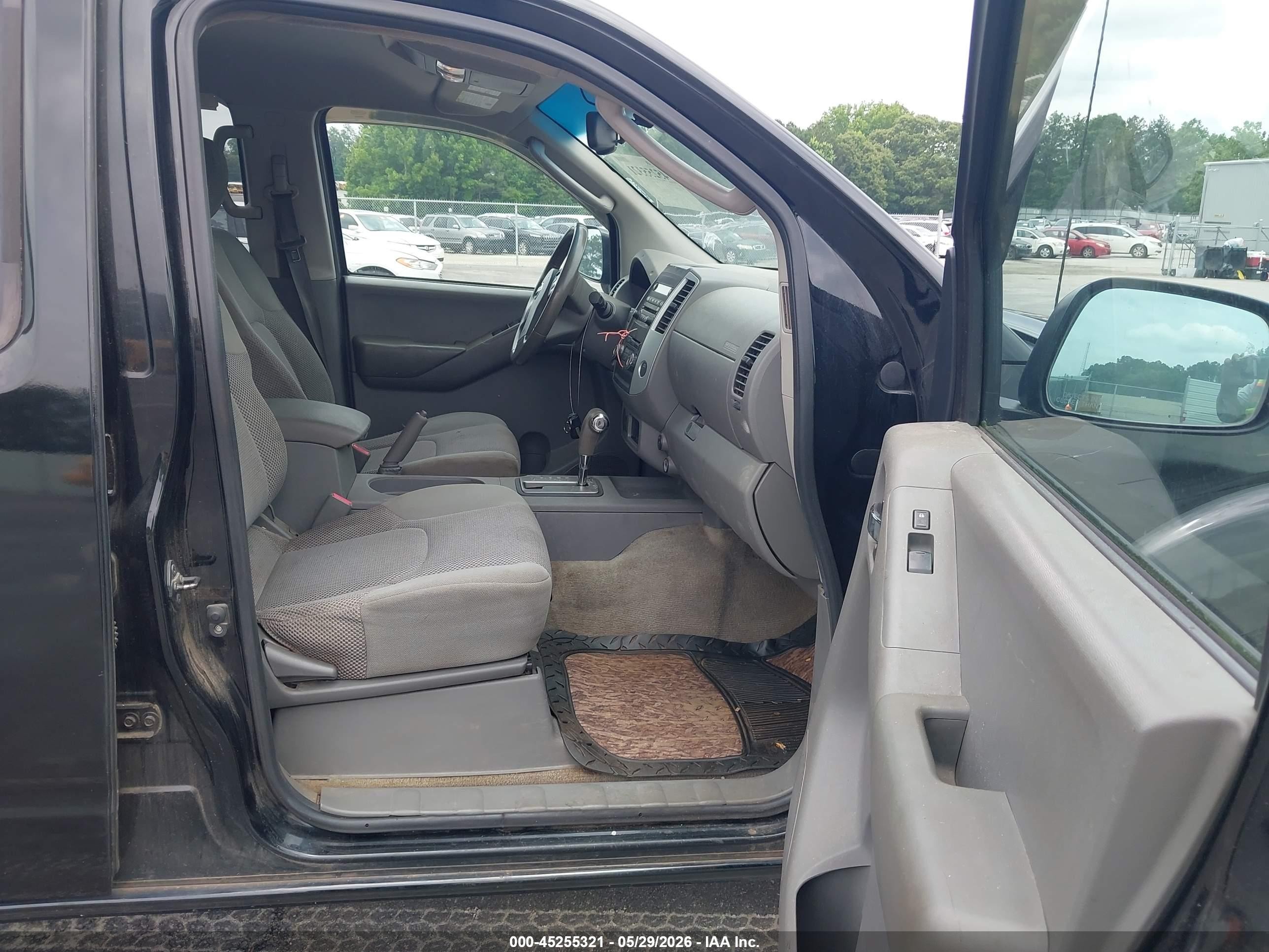 2011 Nissan Frontier Sv Black vin: 1N6AD0ER4BC442441