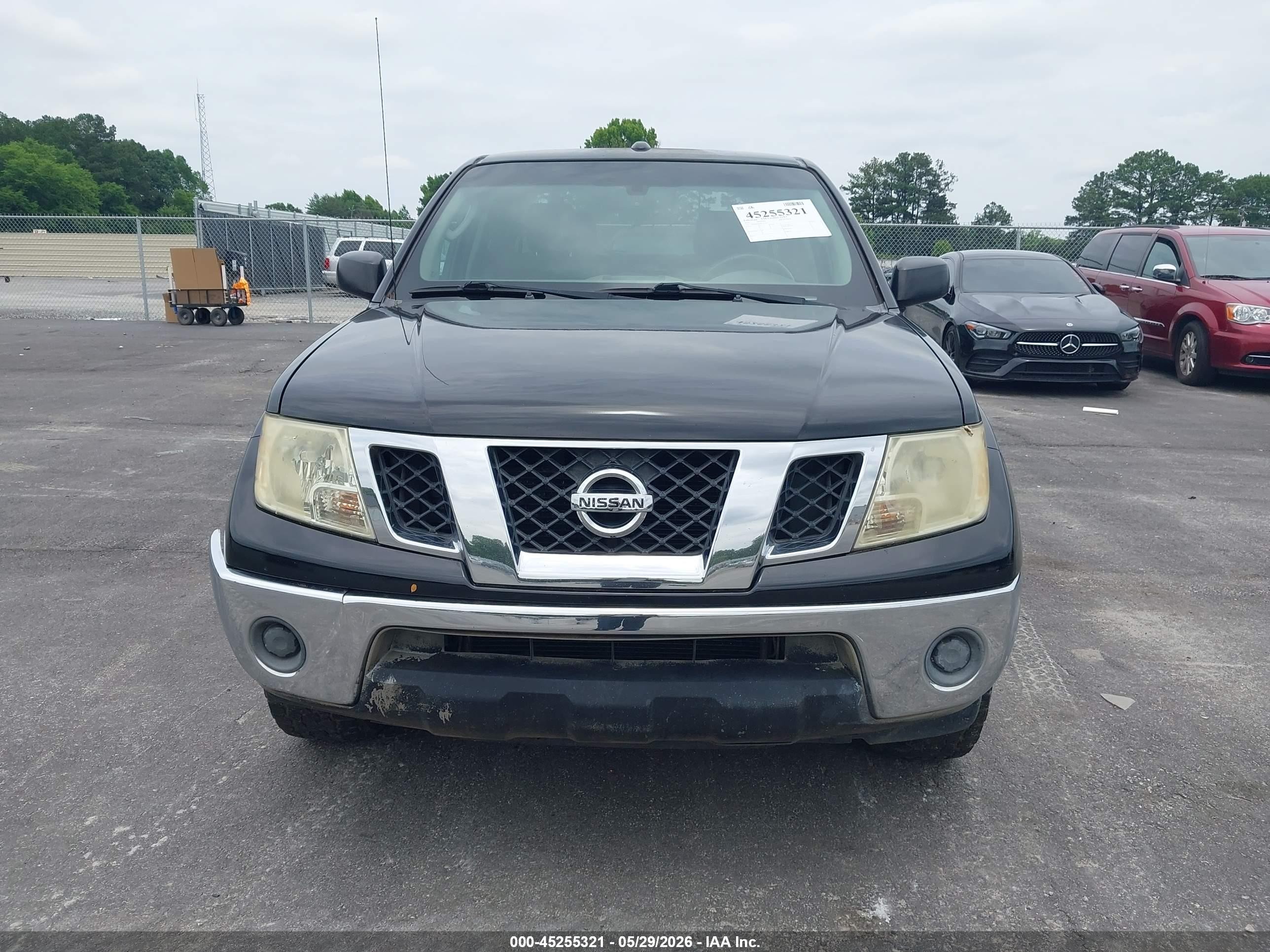 2011 Nissan Frontier Sv Black vin: 1N6AD0ER4BC442441