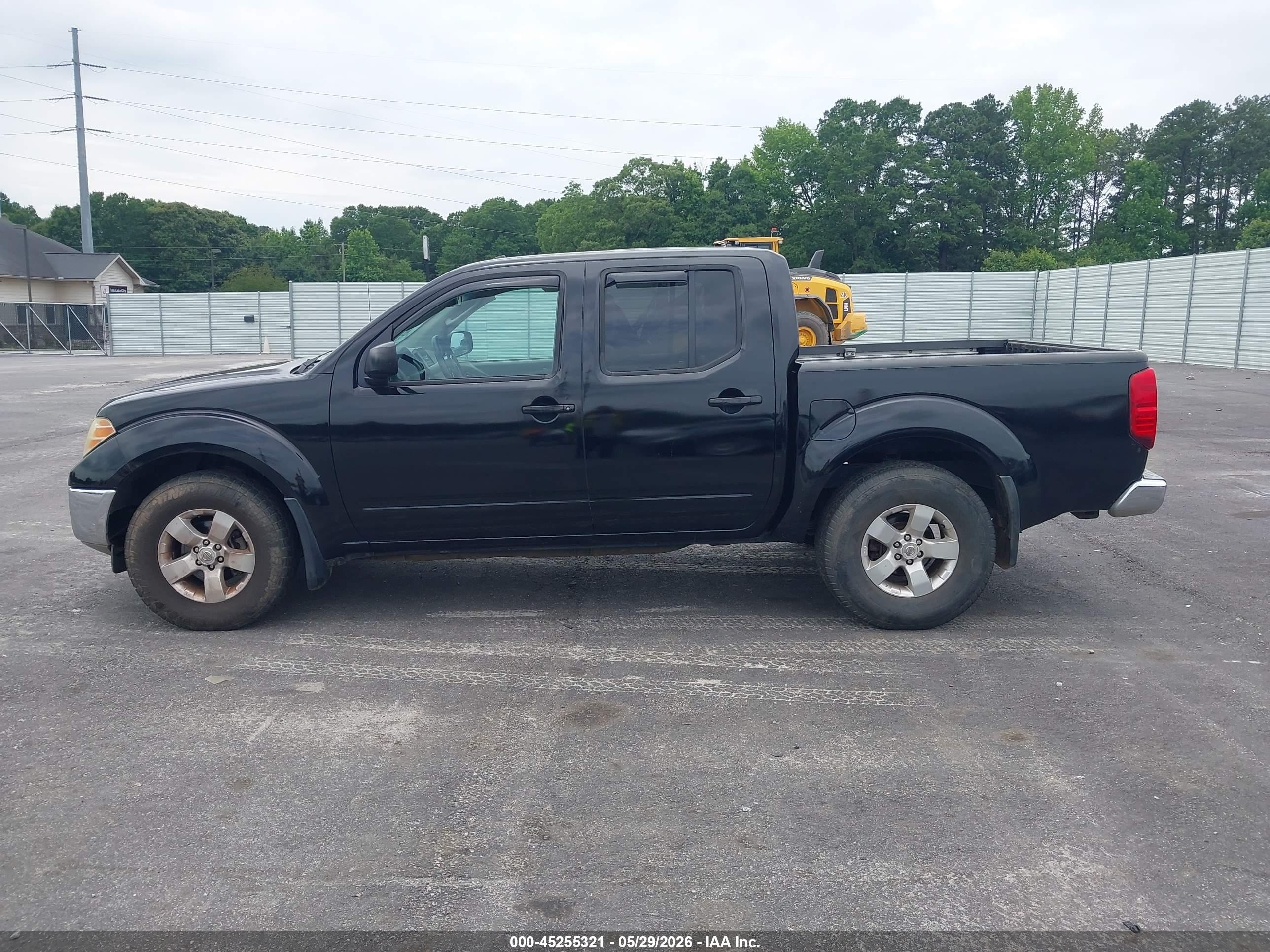 2011 Nissan Frontier Sv Black vin: 1N6AD0ER4BC442441