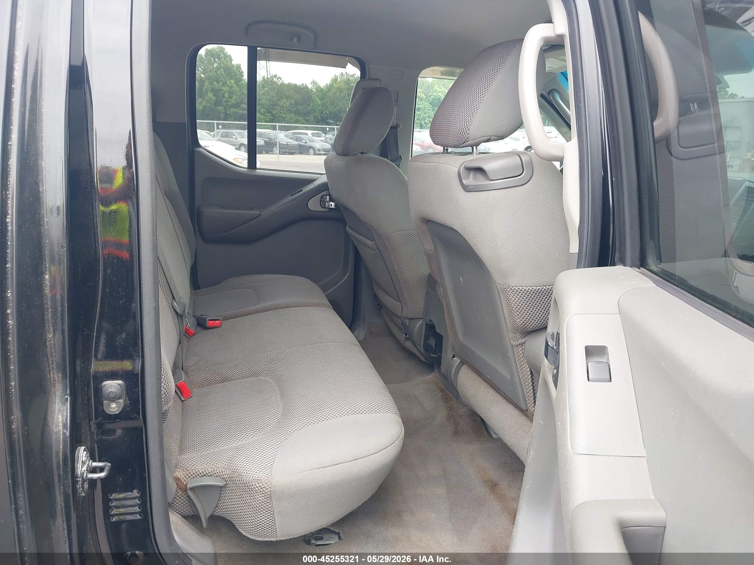 2011 Nissan Frontier Sv Black vin: 1N6AD0ER4BC442441