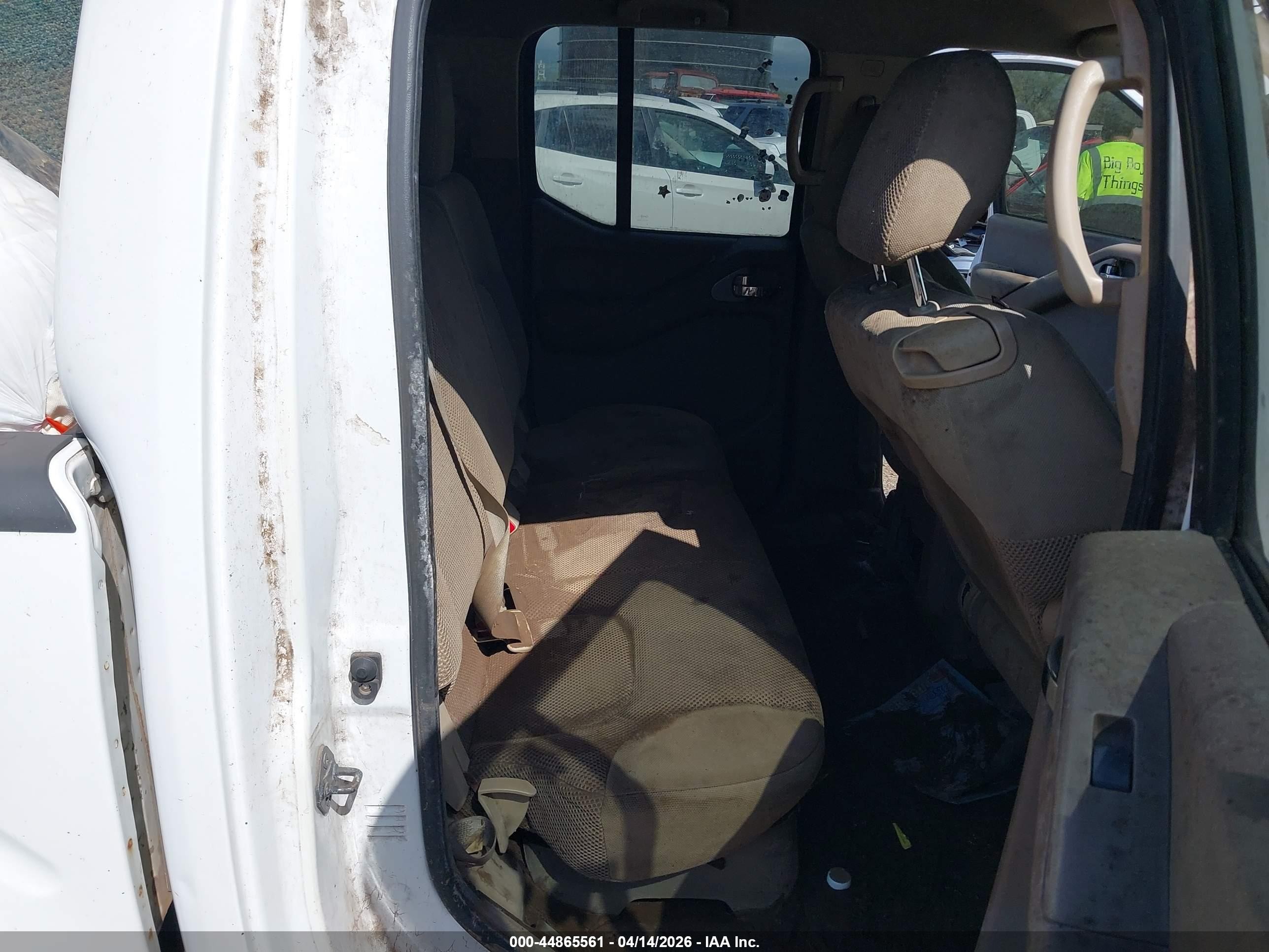 2012 Nissan Frontier Sv White vin: 1N6AD0ER4CC412700