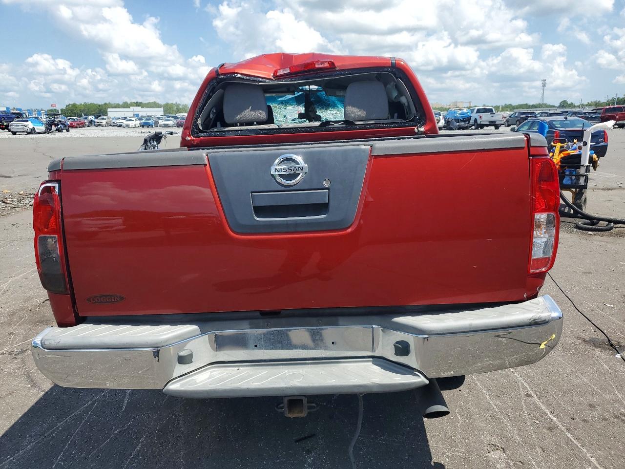 2012 Nissan Frontier S Red vin: 1N6AD0ER4CC435880