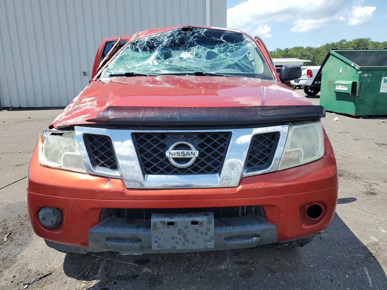 2012 Nissan Frontier S Red vin: 1N6AD0ER4CC435880