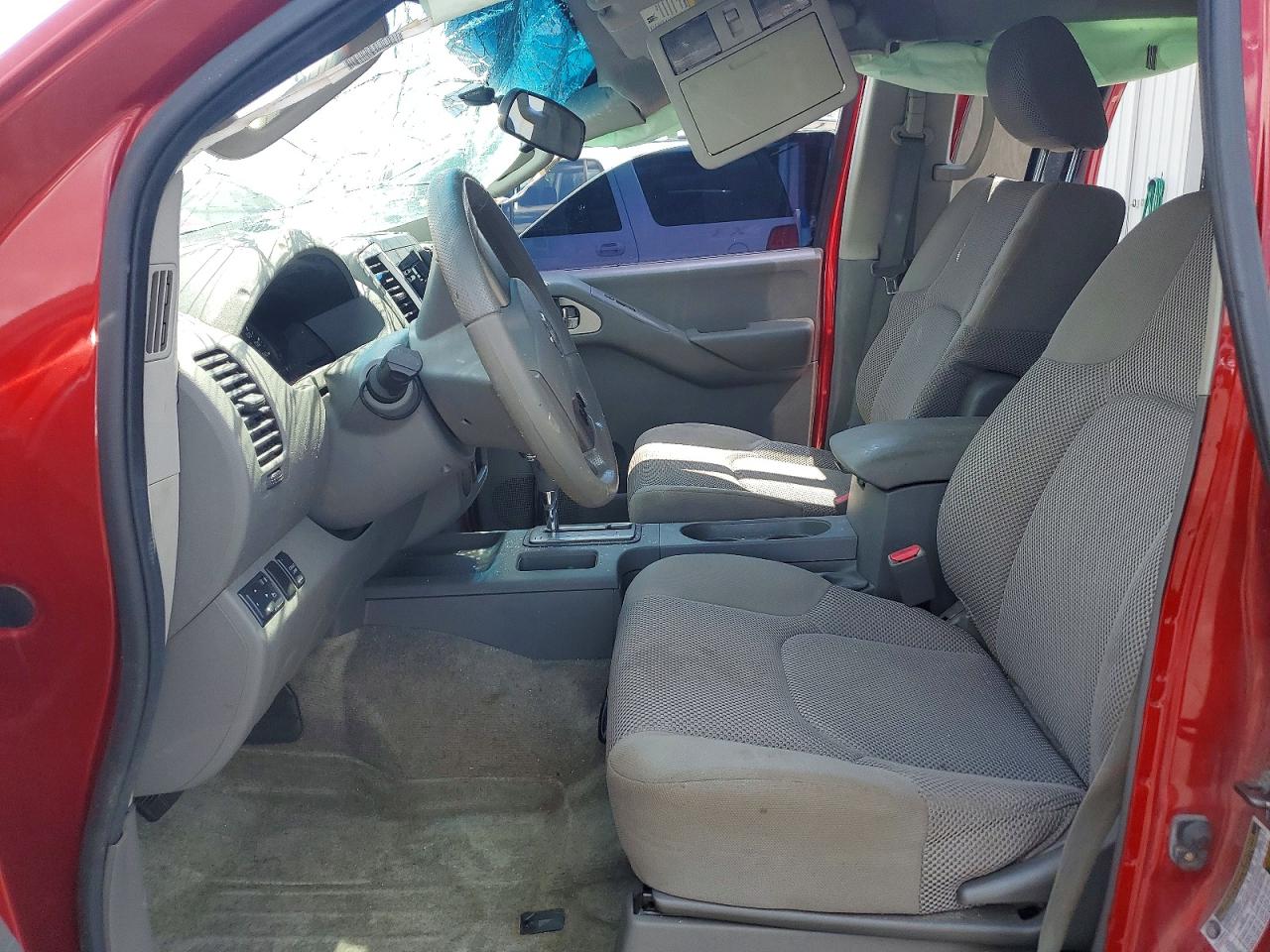 2012 Nissan Frontier S Red vin: 1N6AD0ER4CC435880