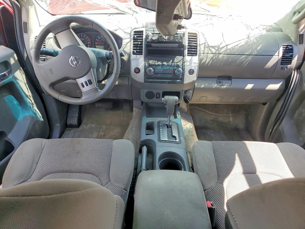 2012 Nissan Frontier S Red vin: 1N6AD0ER4CC435880