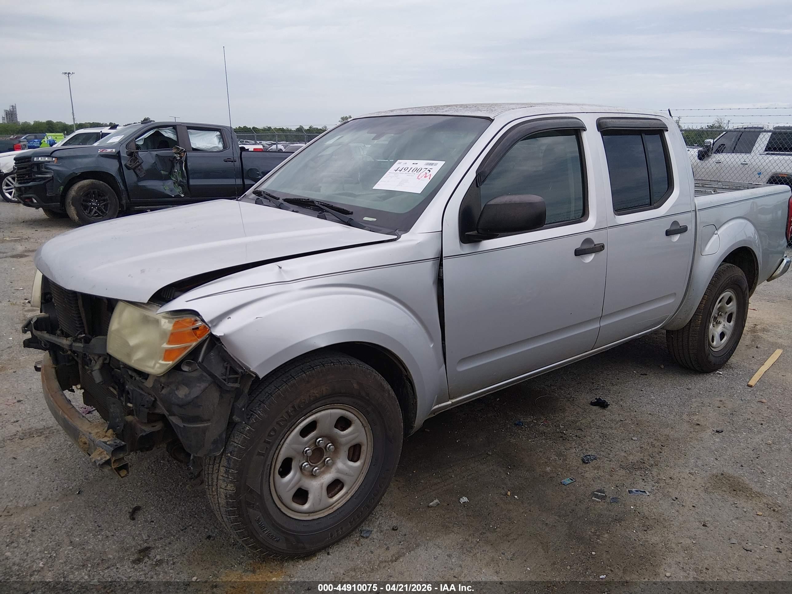 2012 Nissan Frontier S Silver vin: 1N6AD0ER4CC468989