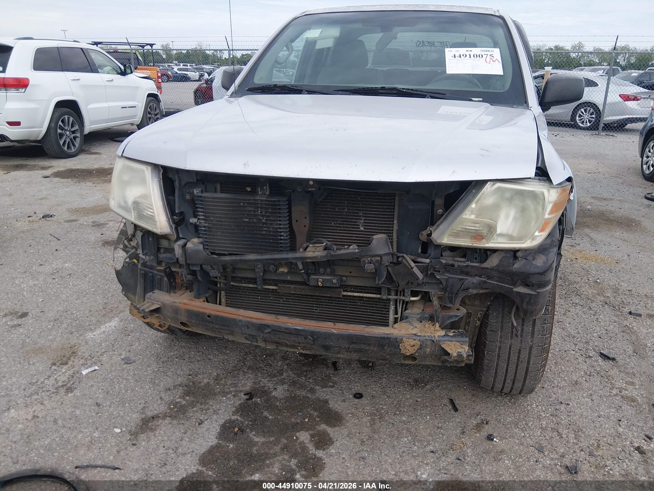 2012 Nissan Frontier S Silver vin: 1N6AD0ER4CC468989