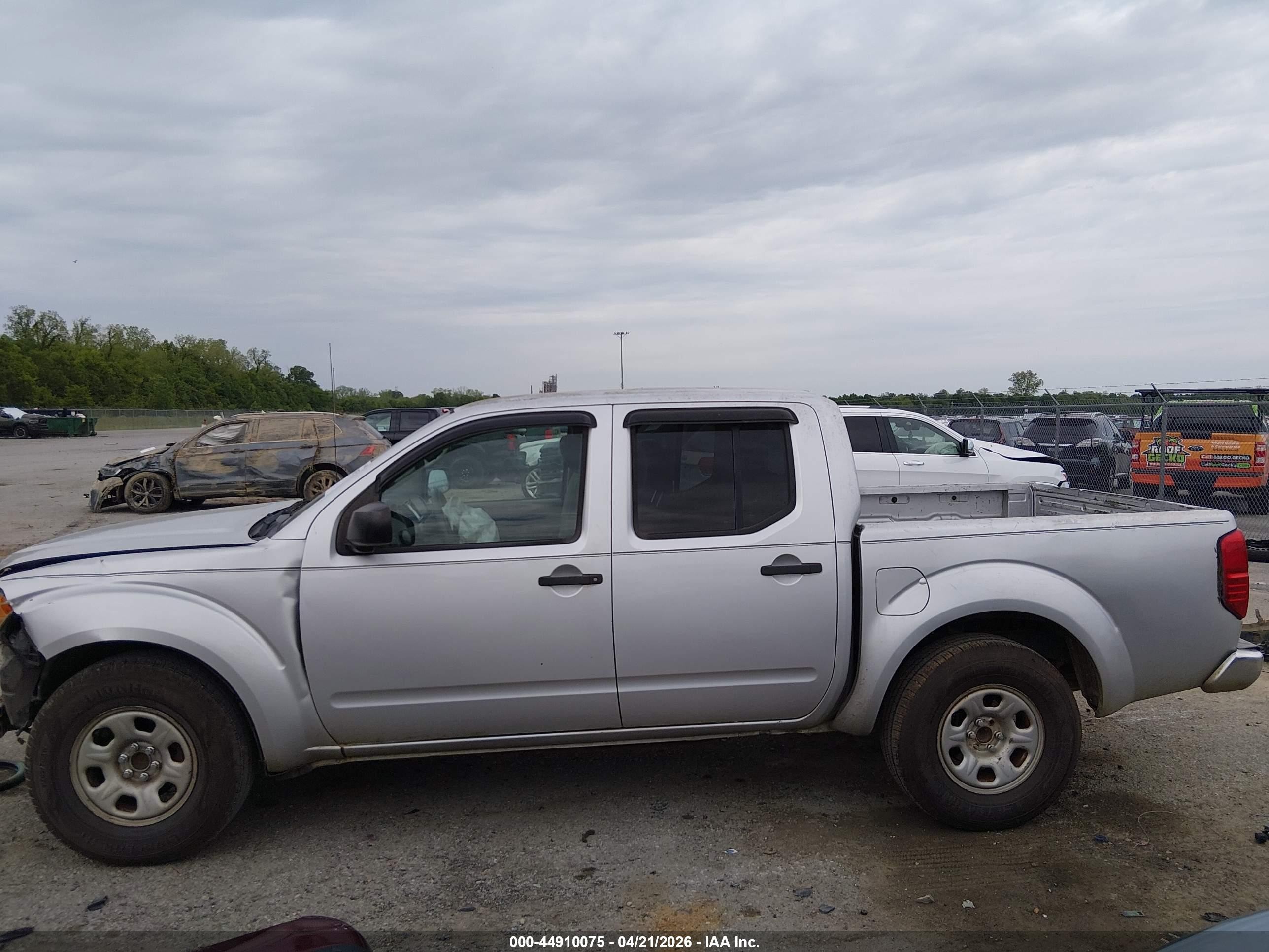 2012 Nissan Frontier S Silver vin: 1N6AD0ER4CC468989