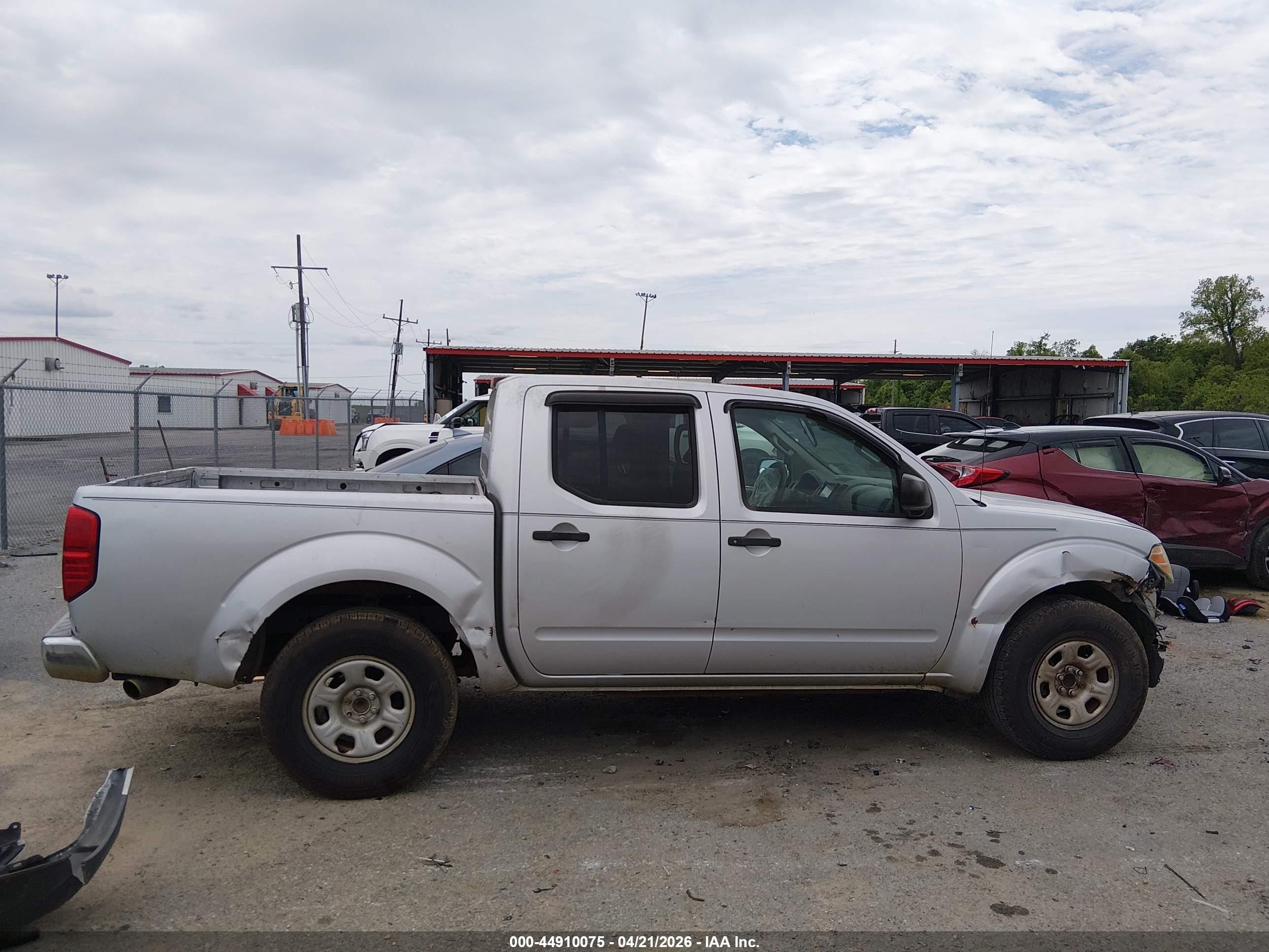 2012 Nissan Frontier S Silver vin: 1N6AD0ER4CC468989