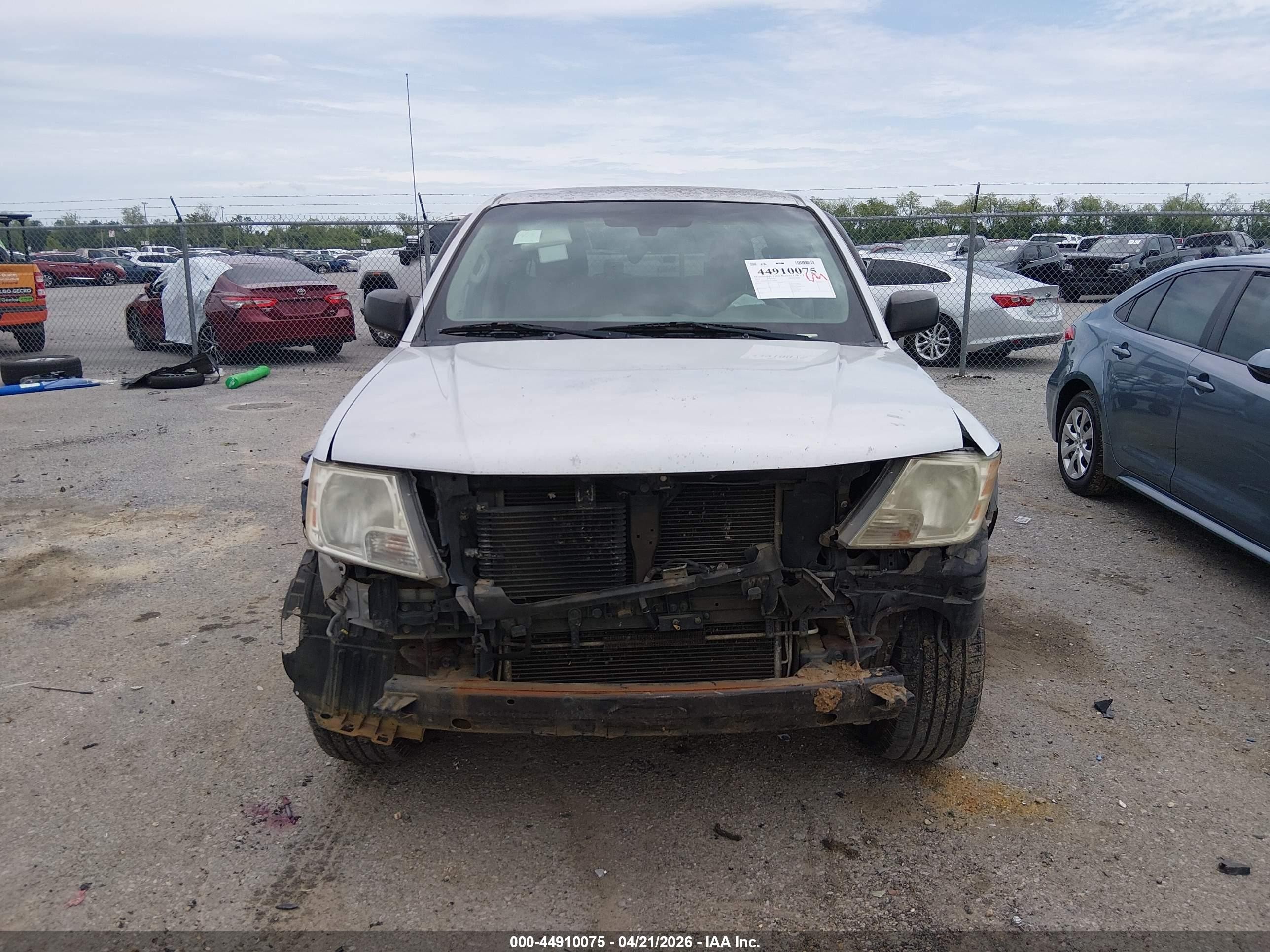 2012 Nissan Frontier S Silver vin: 1N6AD0ER4CC468989