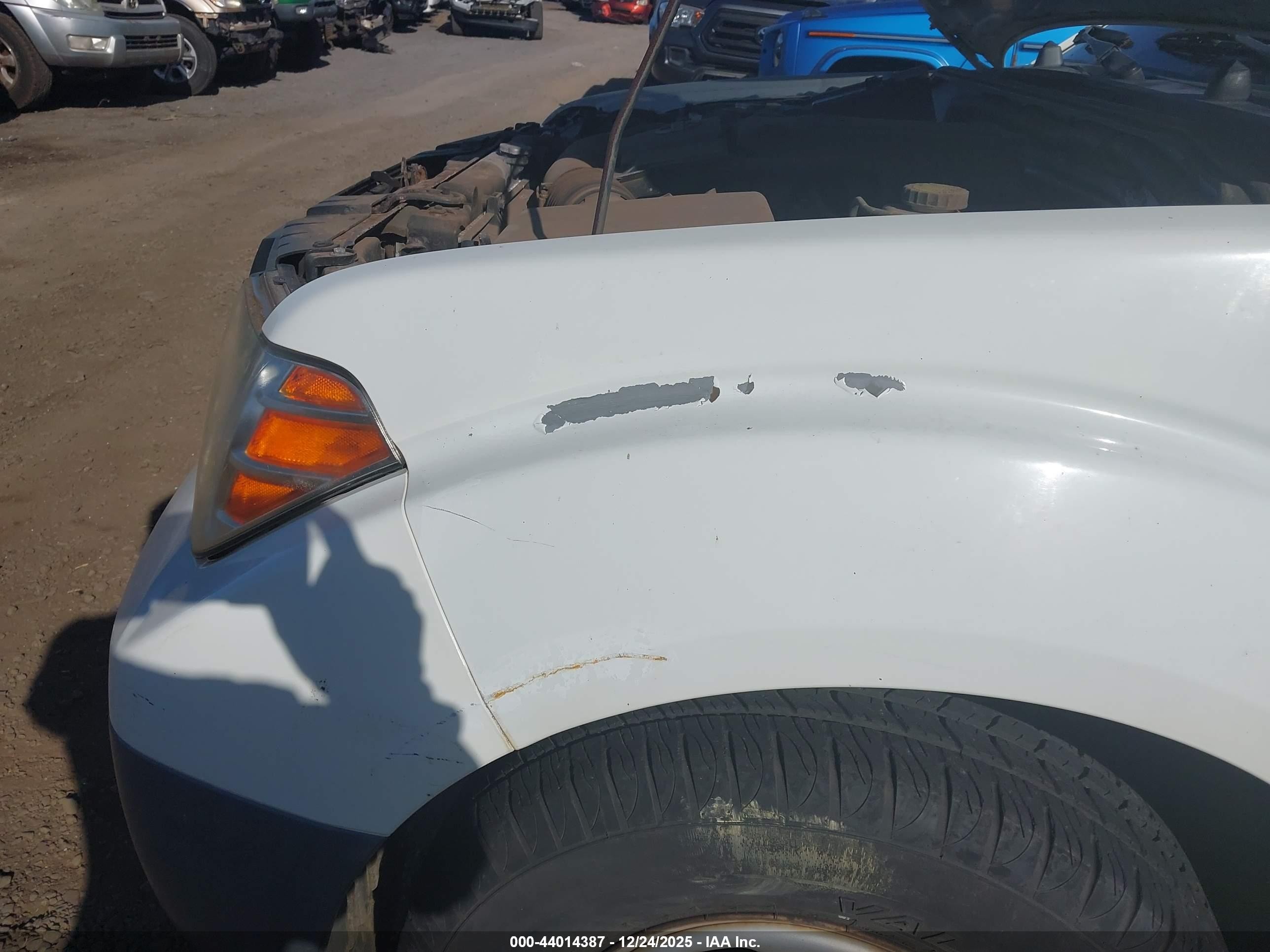 2013 Nissan Frontier S White vin: 1N6AD0ER4DN726417