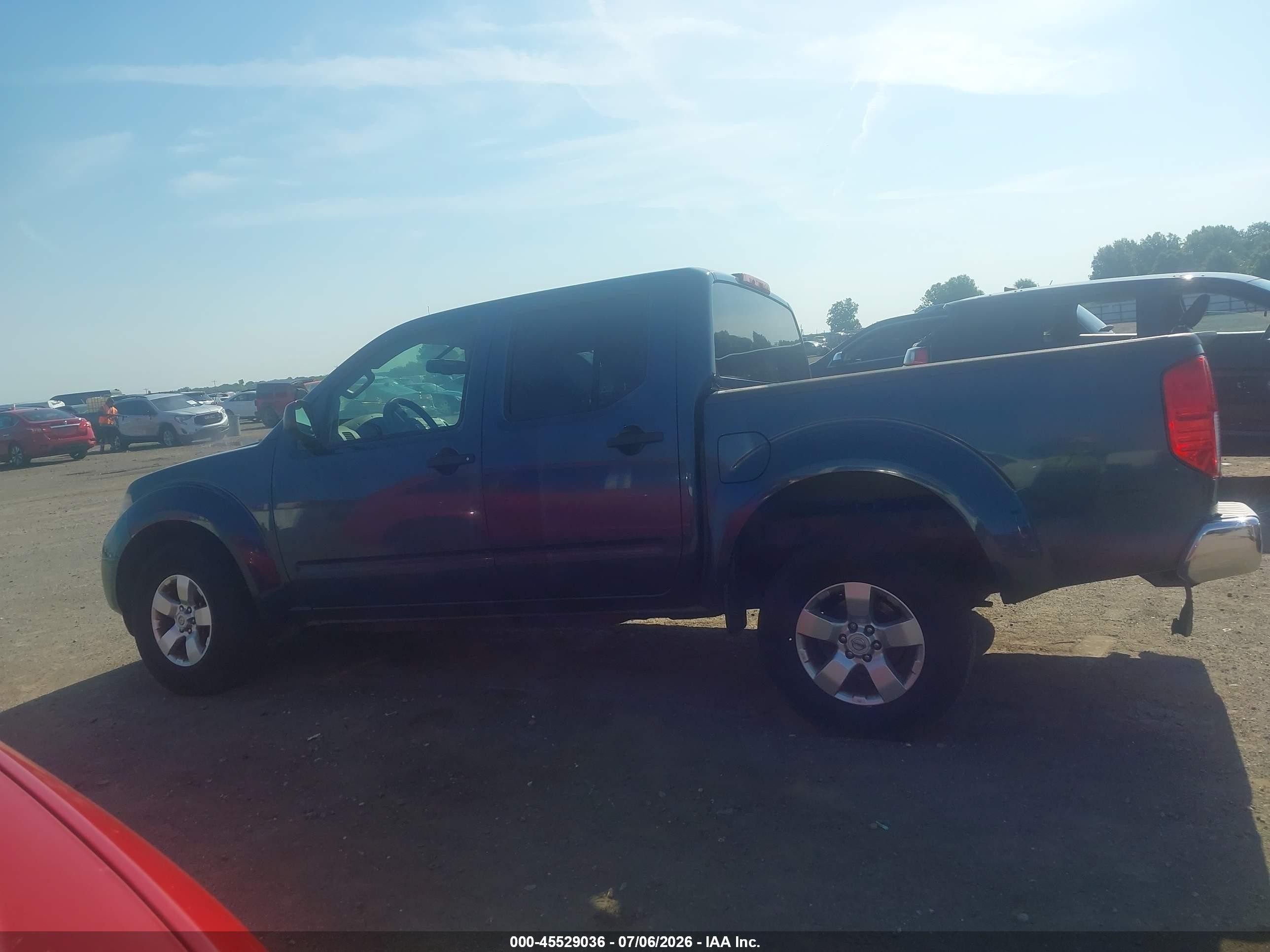 2013 Nissan Frontier Sv Turquoise vin: 1N6AD0ER4DN753438