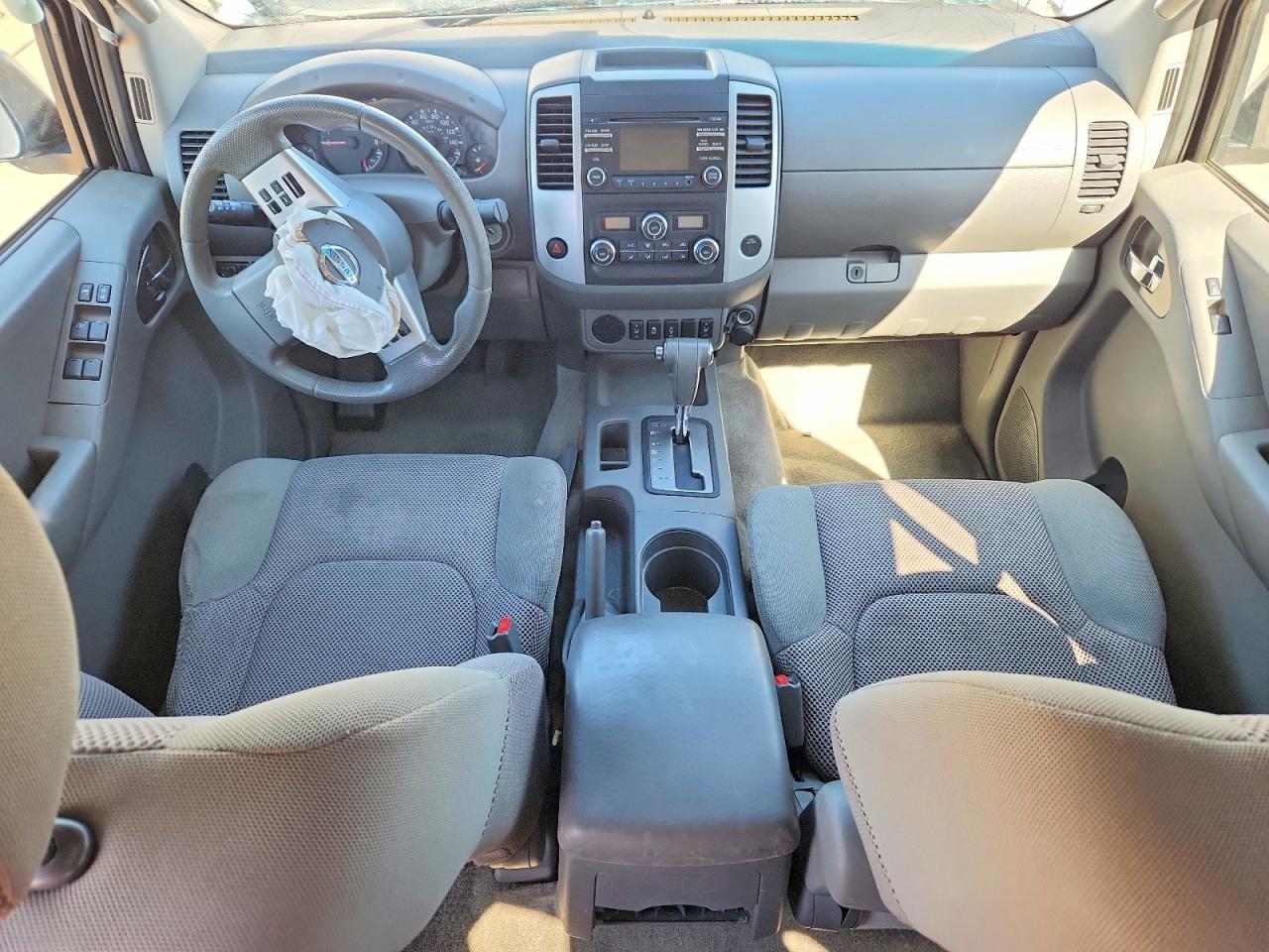 2014 Nissan Frontier S White vin: 1N6AD0ER4EN736205