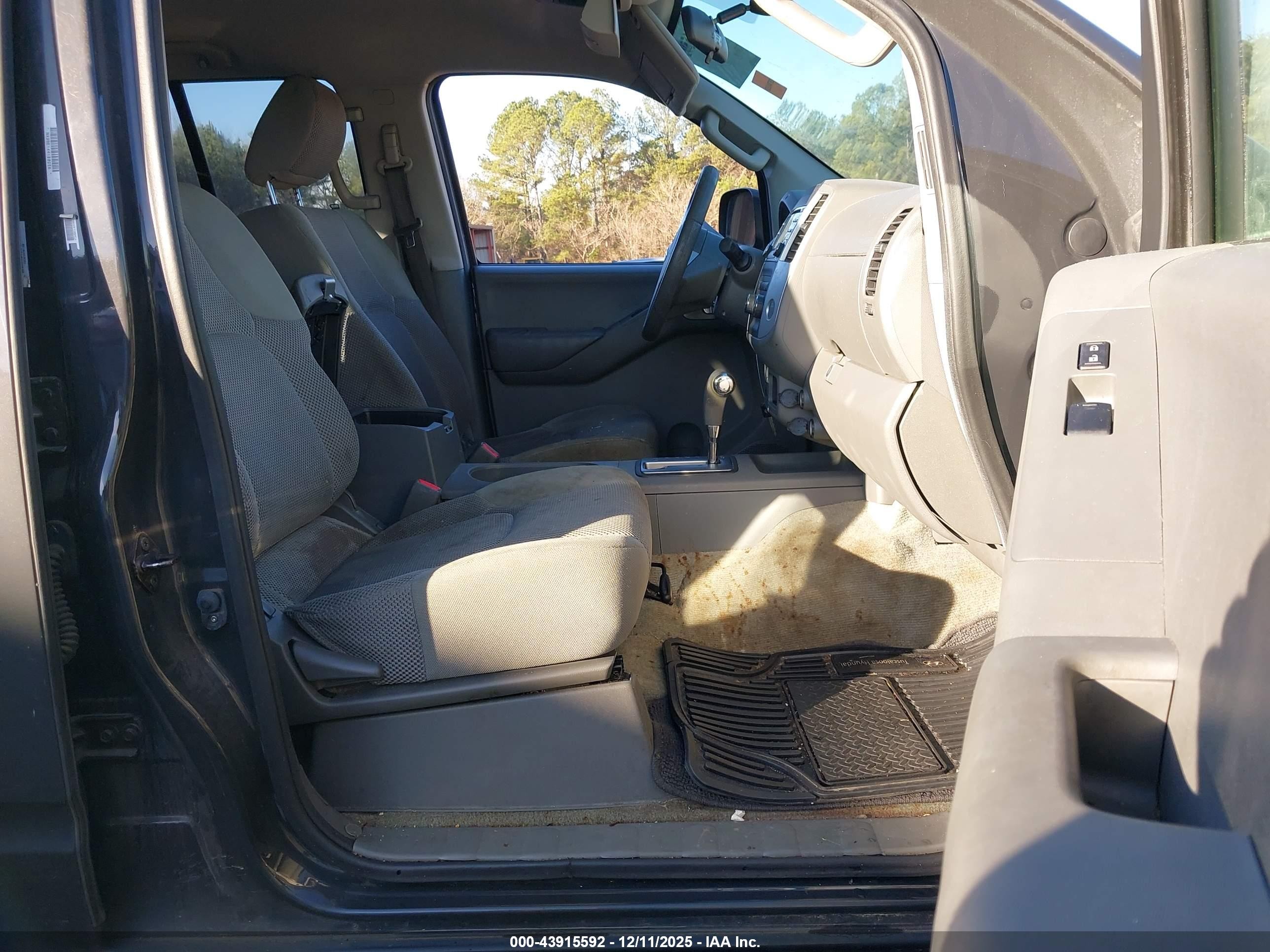 2014 Nissan Frontier Sv Gray vin: 1N6AD0ER4EN747592