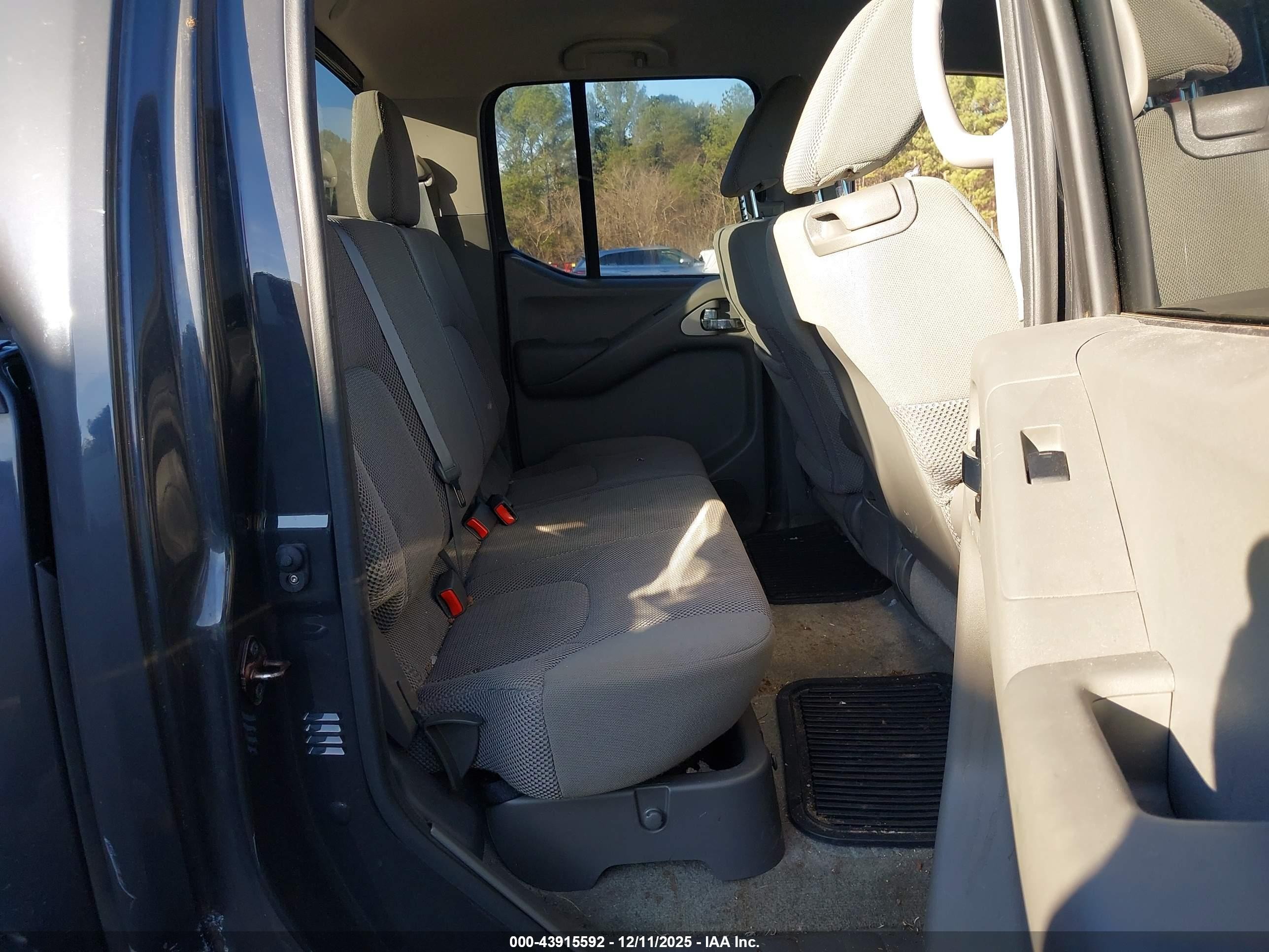 2014 Nissan Frontier Sv Gray vin: 1N6AD0ER4EN747592