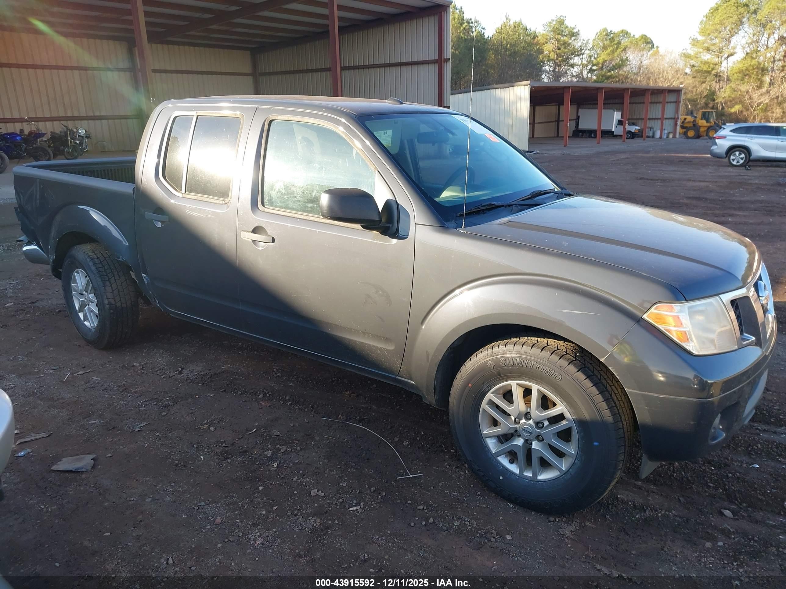 2014 Nissan Frontier Sv Gray vin: 1N6AD0ER4EN747592