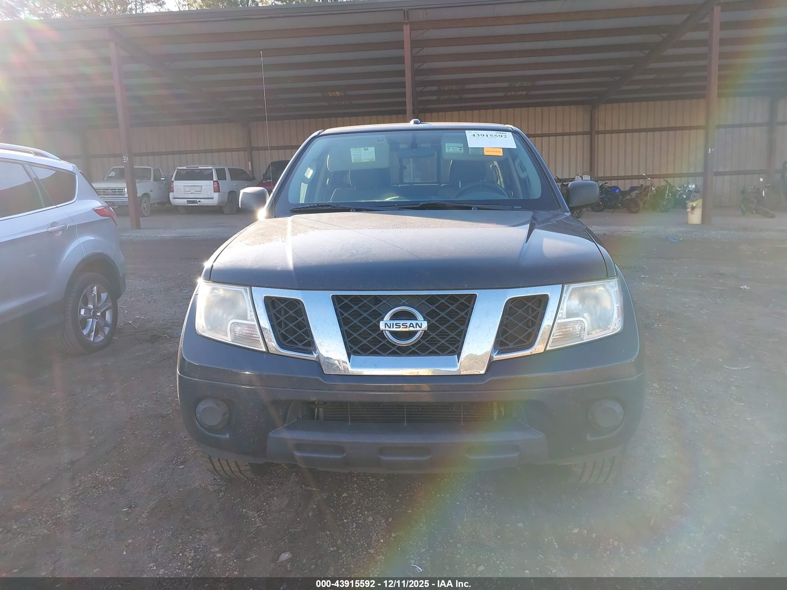 2014 Nissan Frontier Sv Gray vin: 1N6AD0ER4EN747592