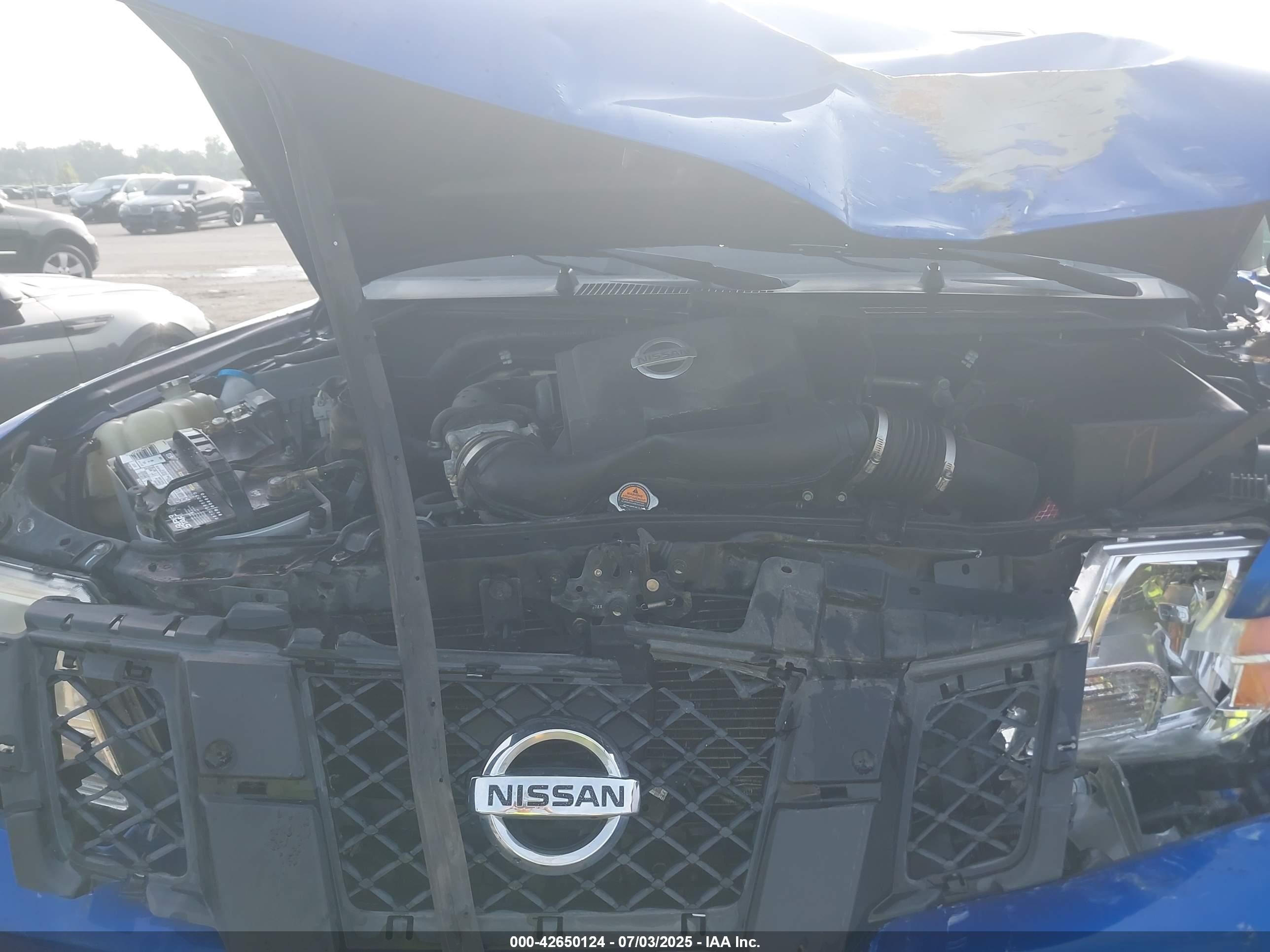 2014 Nissan Frontier Sv Blue vin: 1N6AD0ER4EN750668