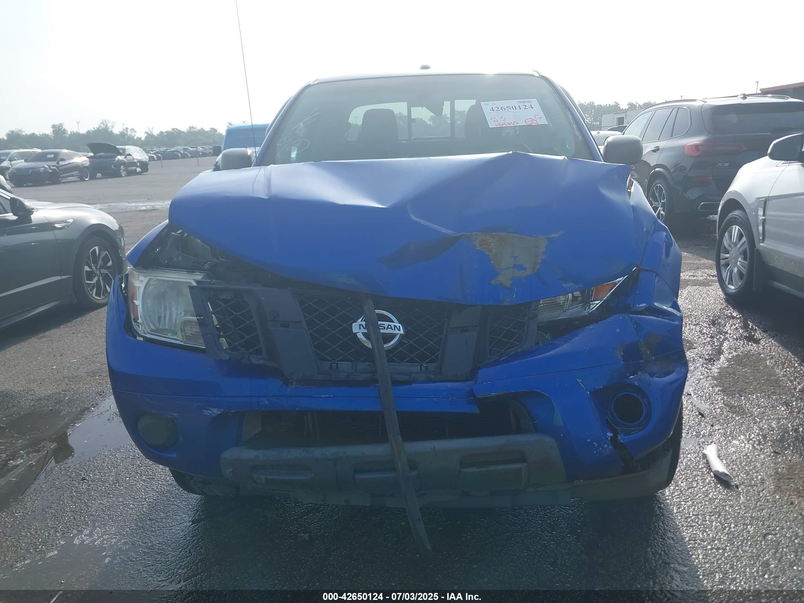 2014 Nissan Frontier Sv Blue vin: 1N6AD0ER4EN750668