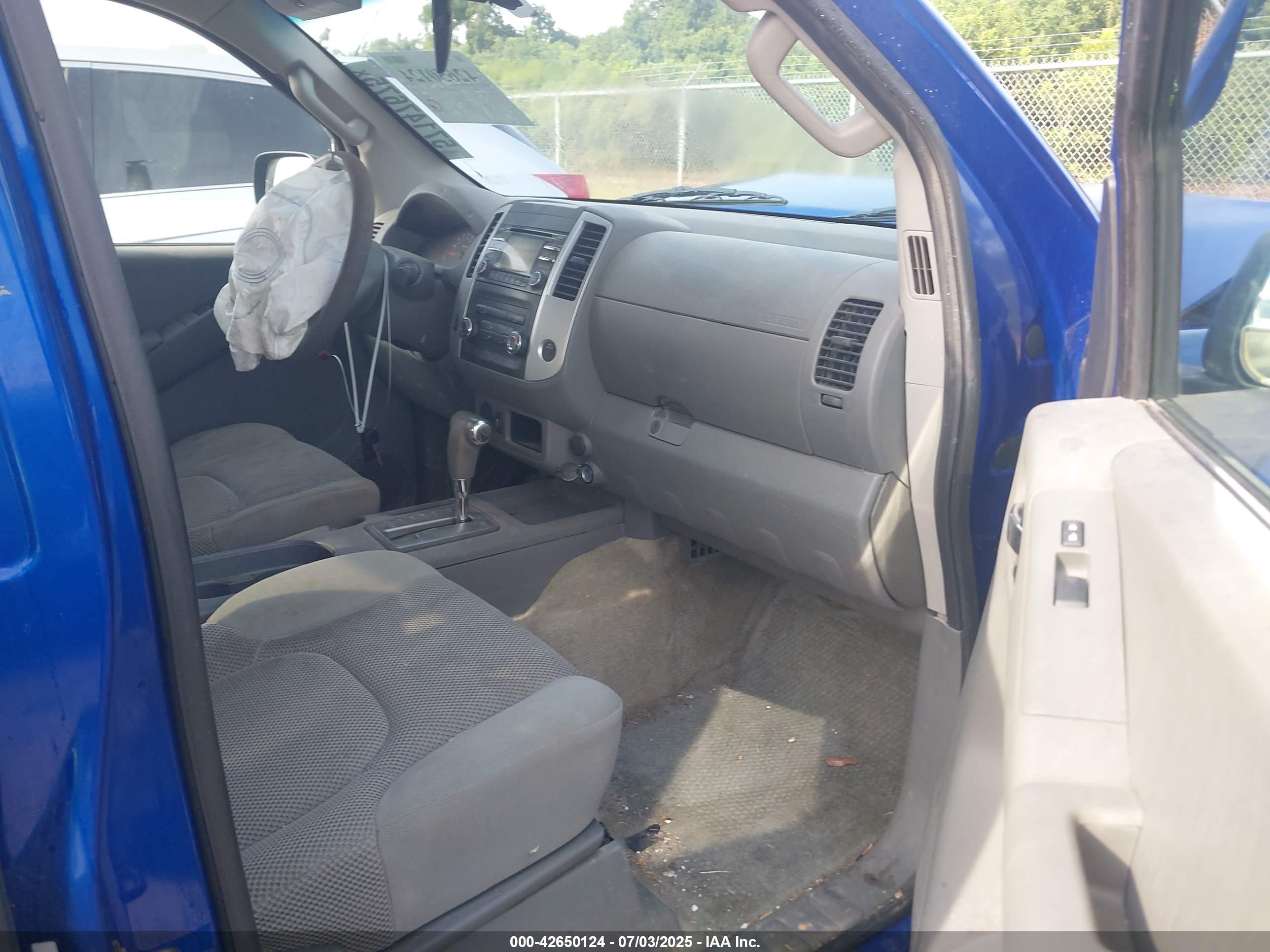 2014 Nissan Frontier Sv Blue vin: 1N6AD0ER4EN750668