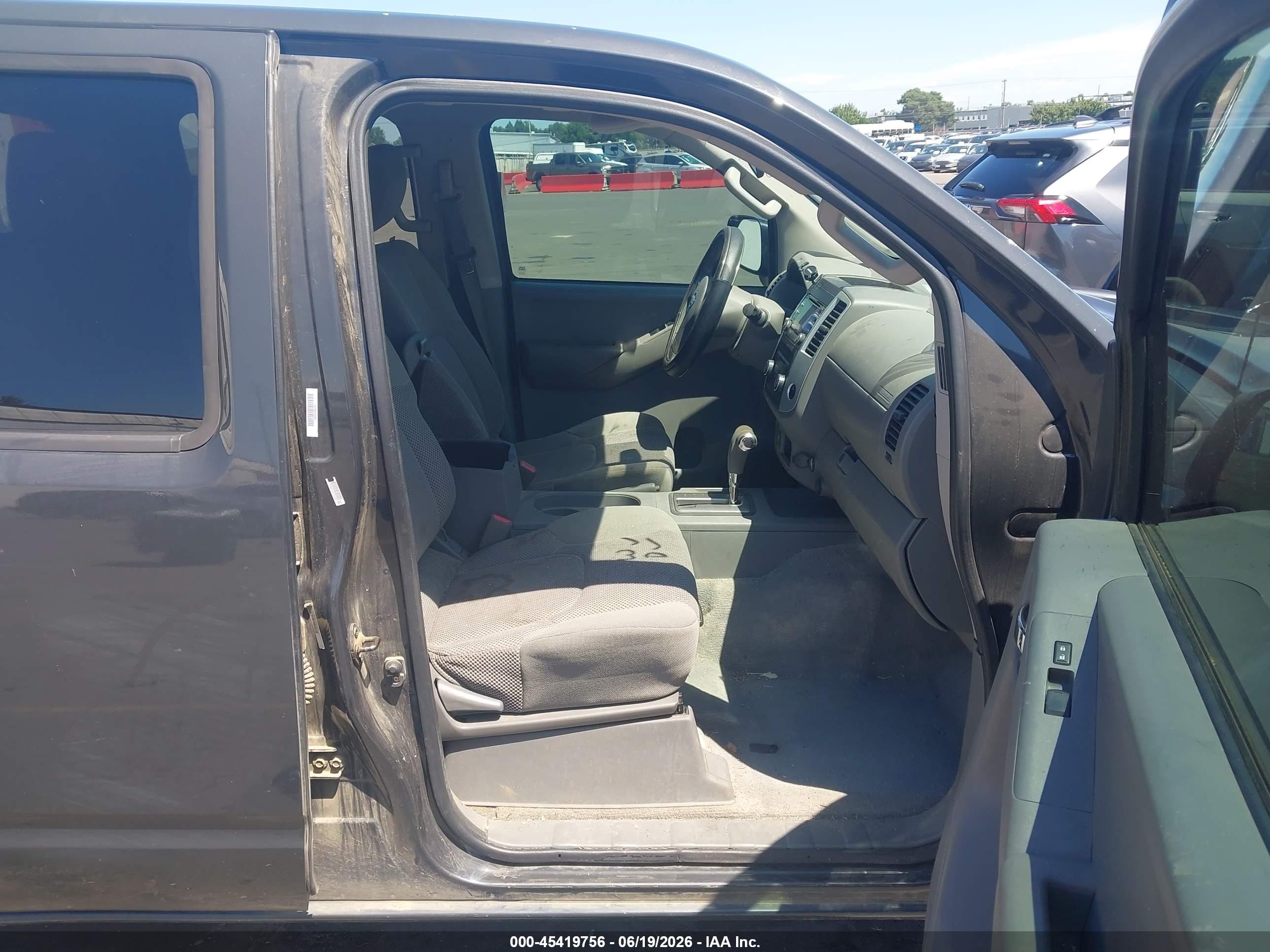 2014 Nissan Frontier Sv Gray vin: 1N6AD0ER4EN752758