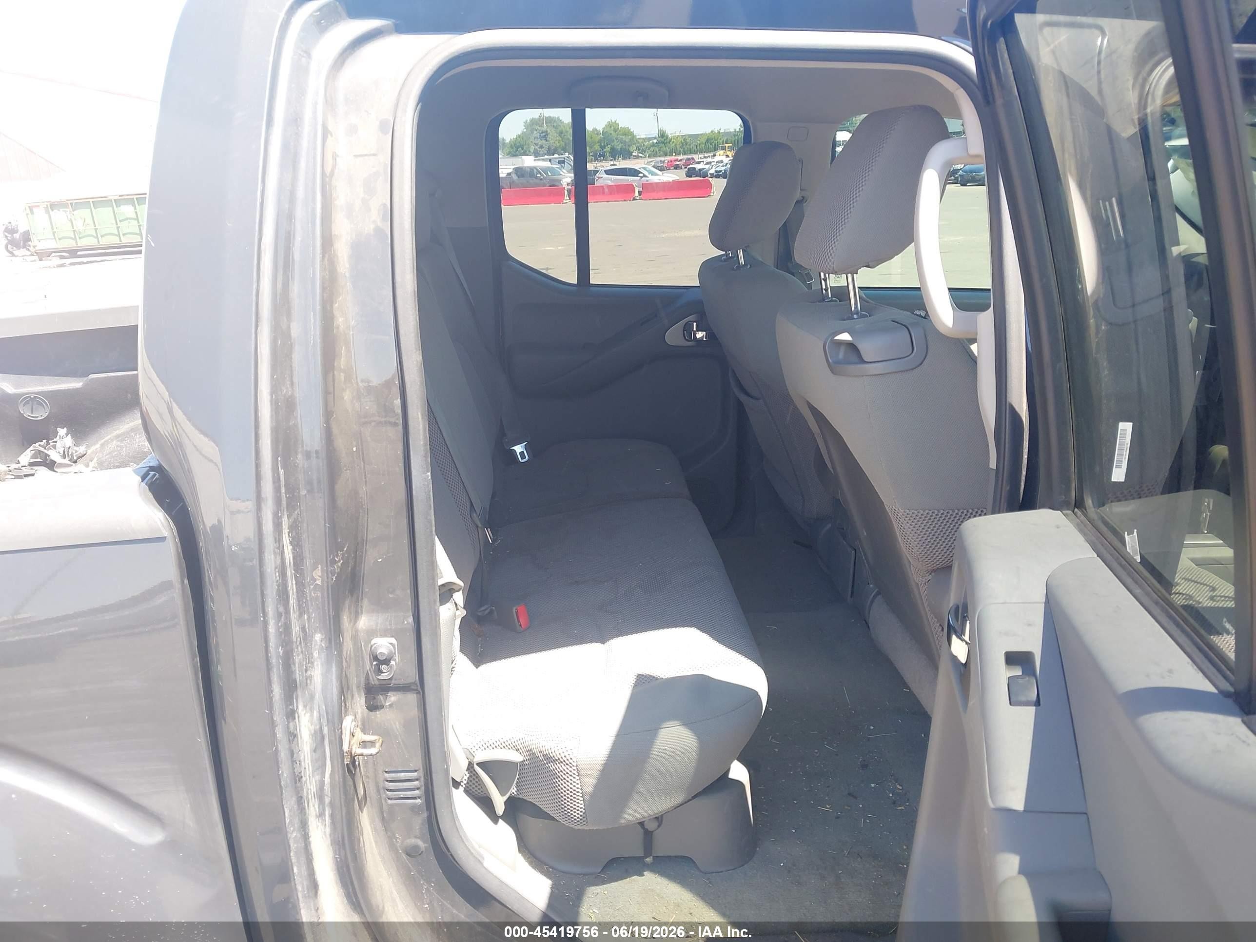 2014 Nissan Frontier Sv Gray vin: 1N6AD0ER4EN752758