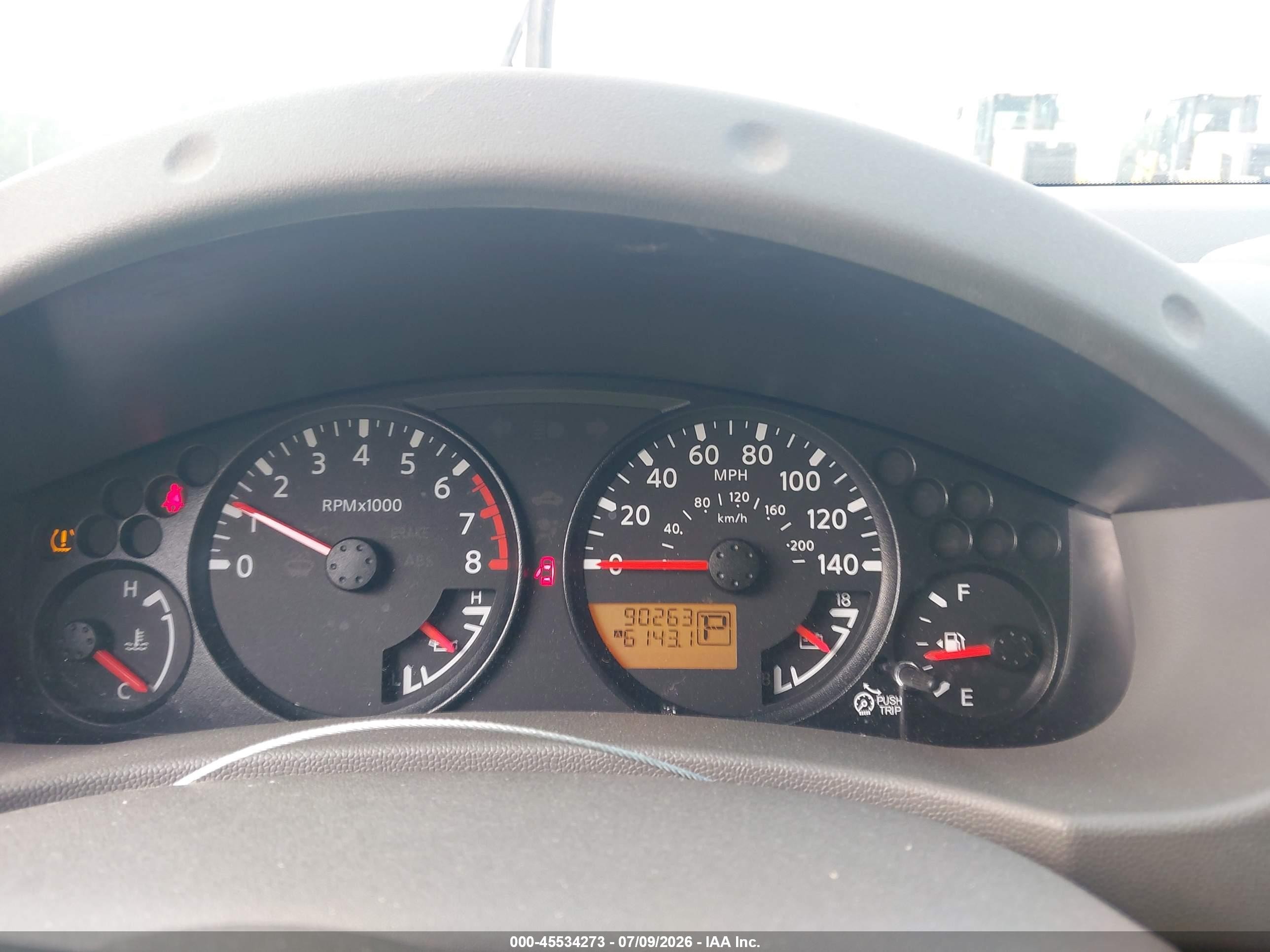 2014 Nissan Frontier Sv Gray vin: 1N6AD0ER4EN763937