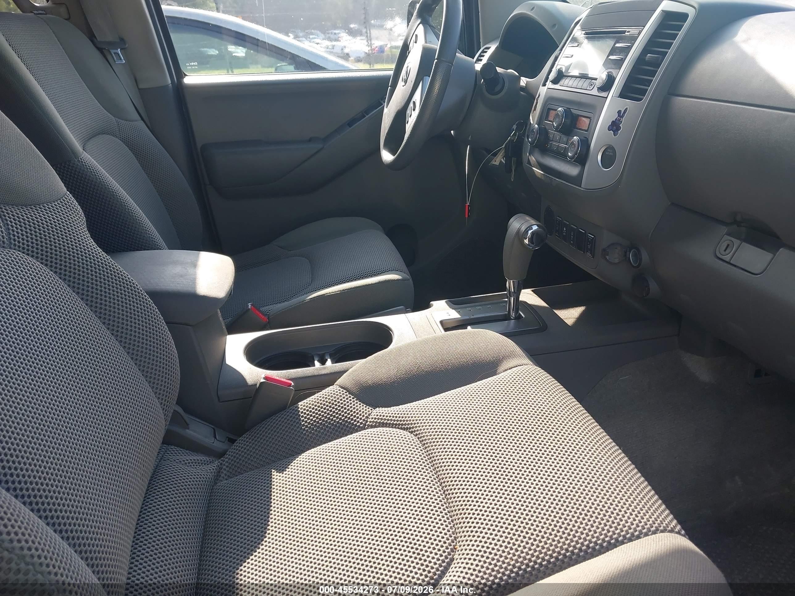 2014 Nissan Frontier Sv Gray vin: 1N6AD0ER4EN763937