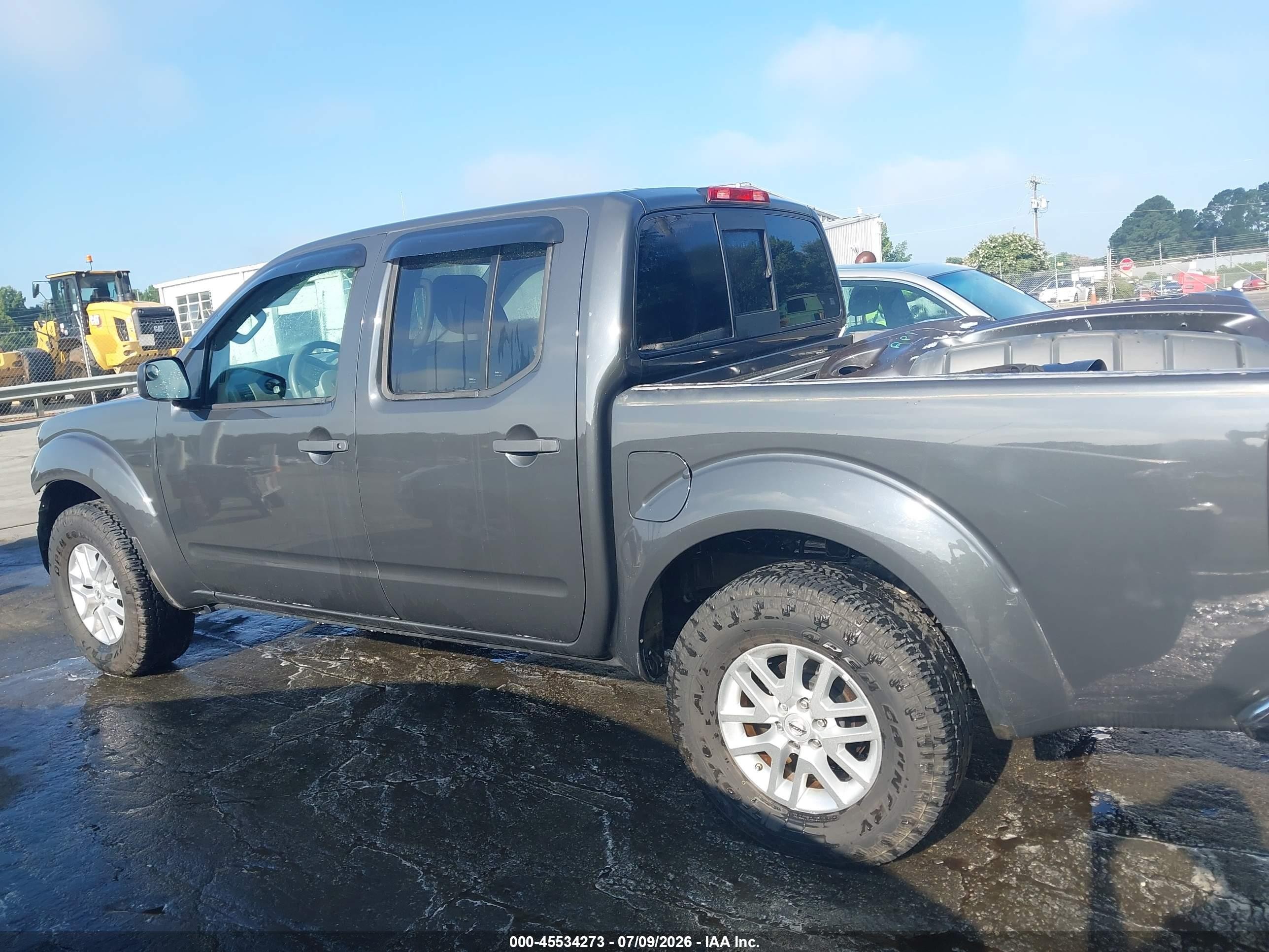 2014 Nissan Frontier Sv Gray vin: 1N6AD0ER4EN763937