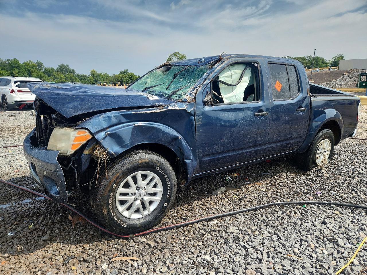 2015 Nissan Frontier S Blue vin: 1N6AD0ER4FN706431