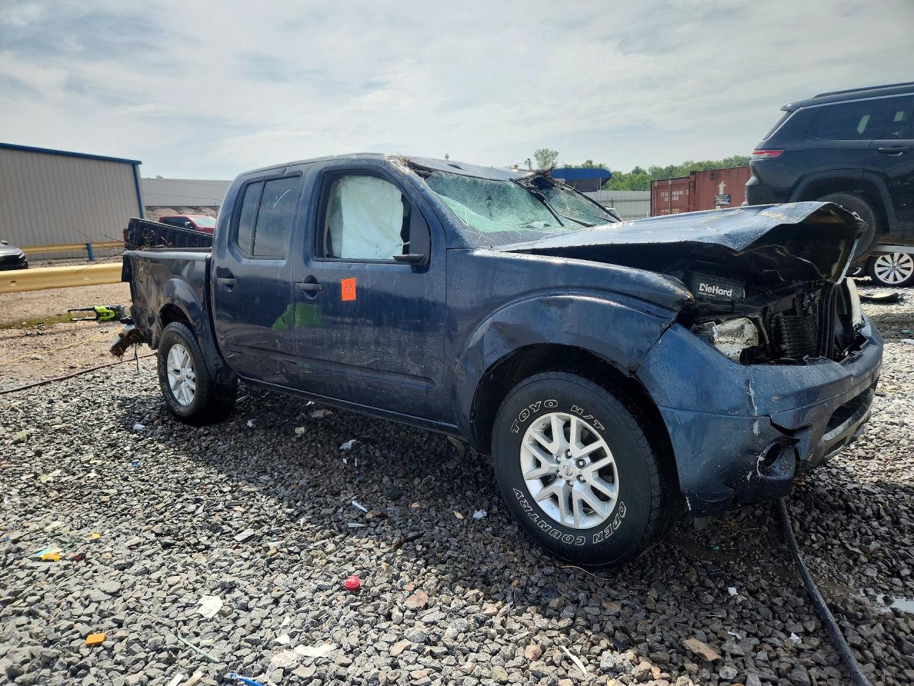 2015 Nissan Frontier S Blue vin: 1N6AD0ER4FN706431