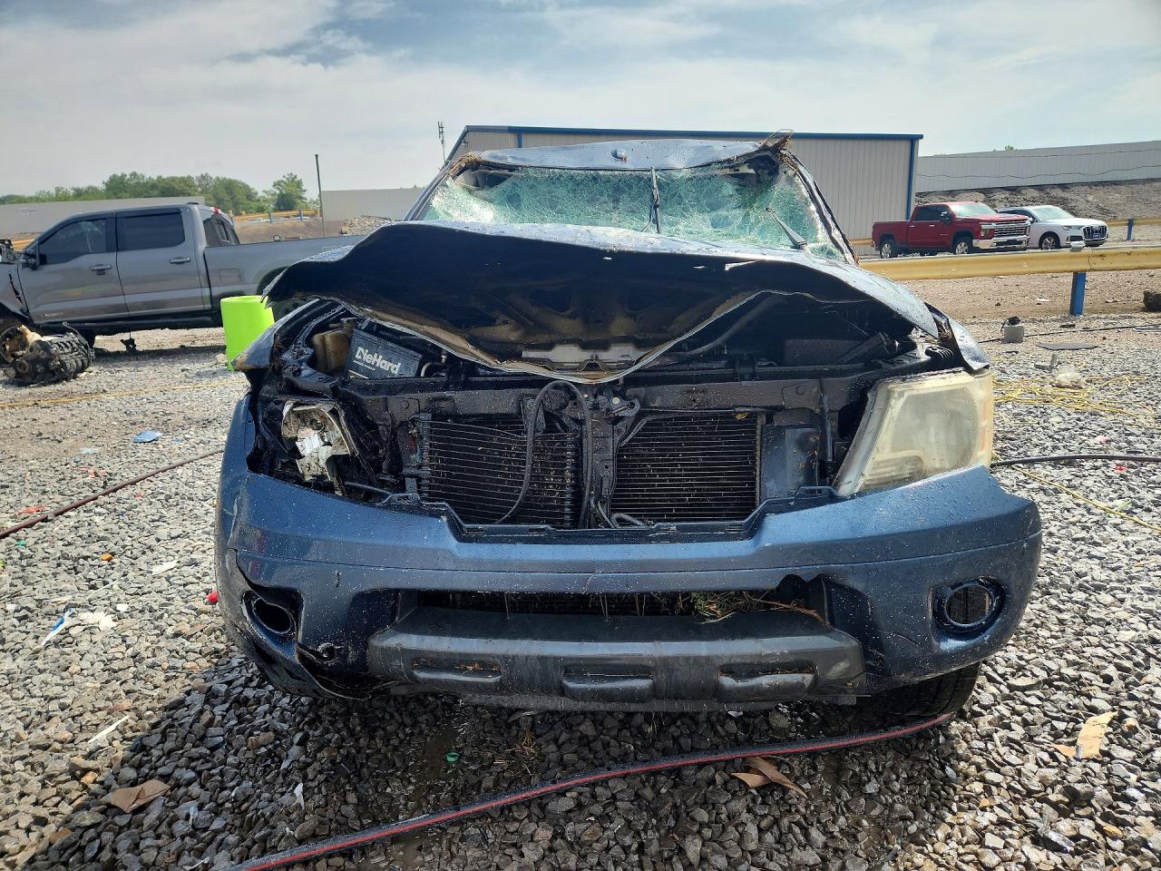 2015 Nissan Frontier S Blue vin: 1N6AD0ER4FN706431