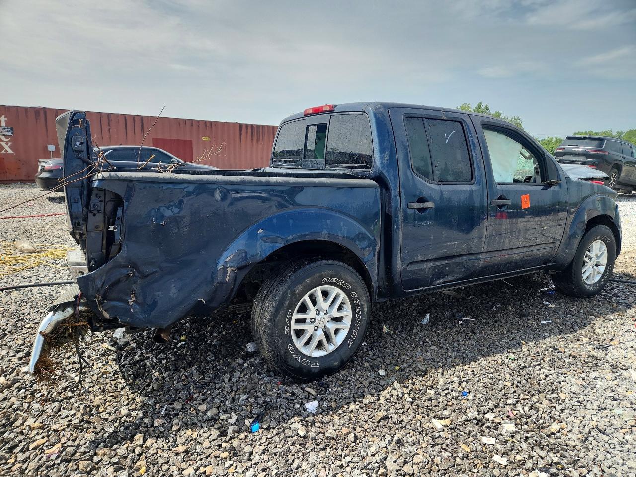 2015 Nissan Frontier S Blue vin: 1N6AD0ER4FN706431