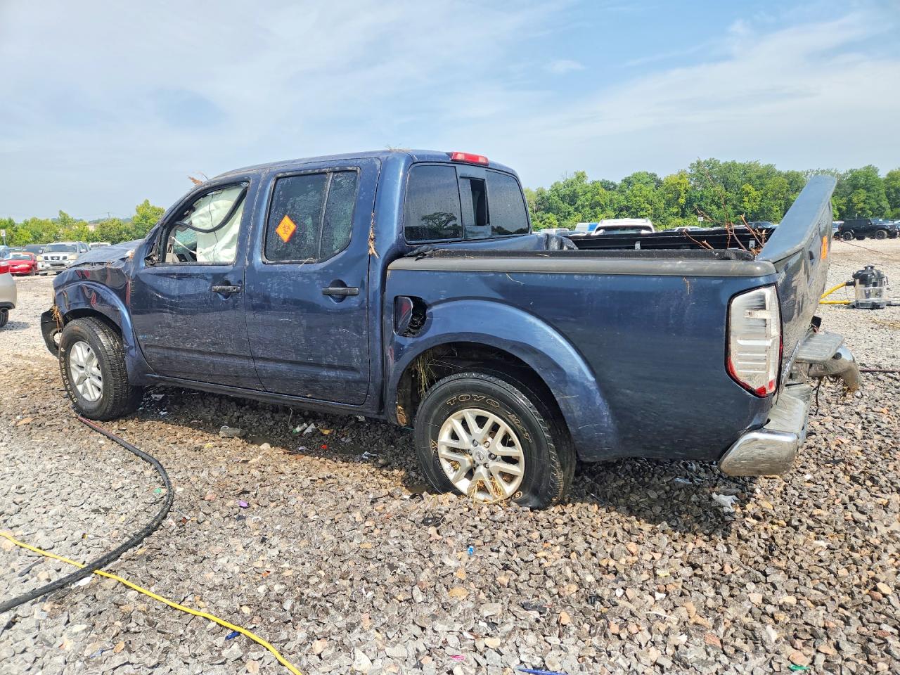 2015 Nissan Frontier S Blue vin: 1N6AD0ER4FN706431