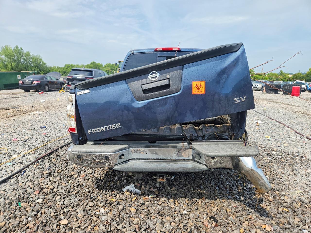 2015 Nissan Frontier S Blue vin: 1N6AD0ER4FN706431