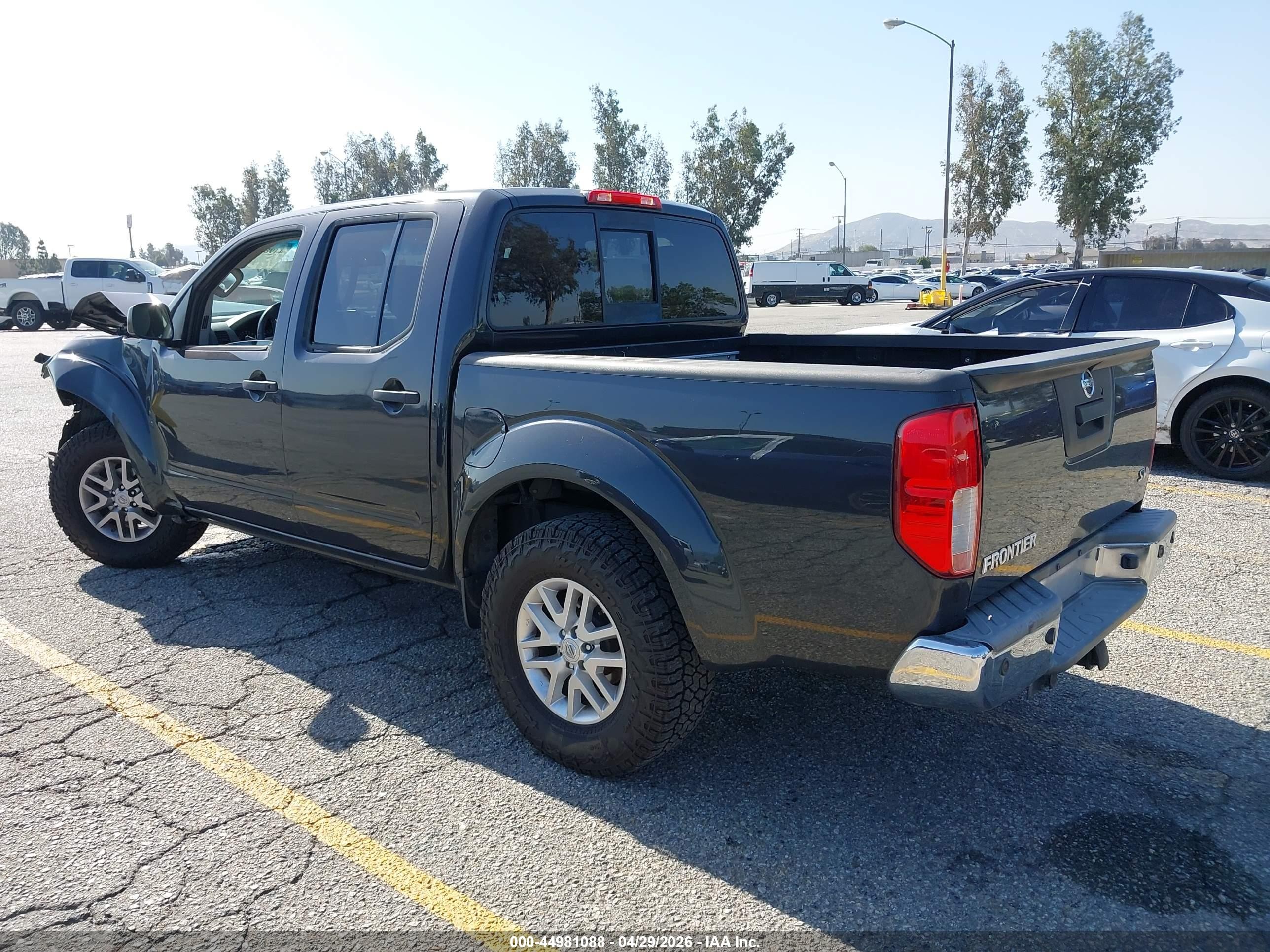 2015 Nissan Frontier Sv Gray vin: 1N6AD0ER4FN723388