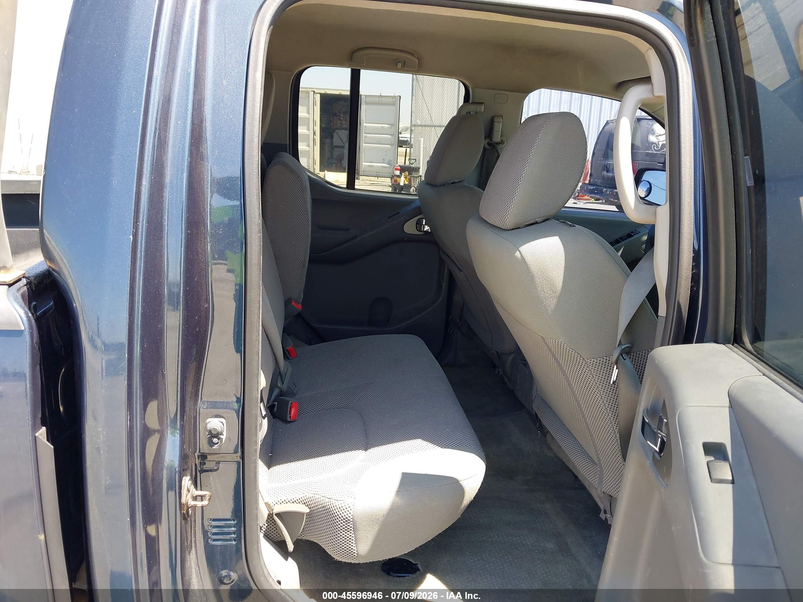 2015 Nissan Frontier Sv Синий vin: 1N6AD0ER4FN728137
