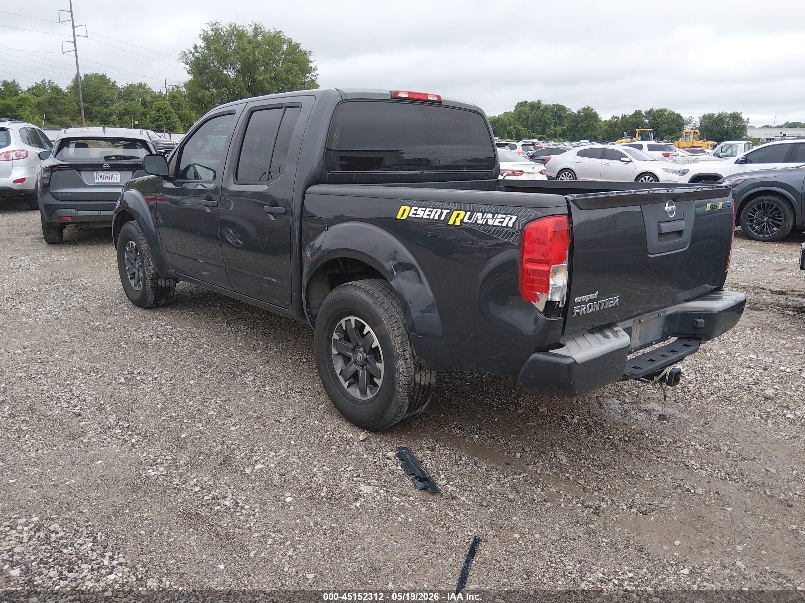 2015 Nissan Frontier Desert Runner Gray vin: 1N6AD0ER4FN737579