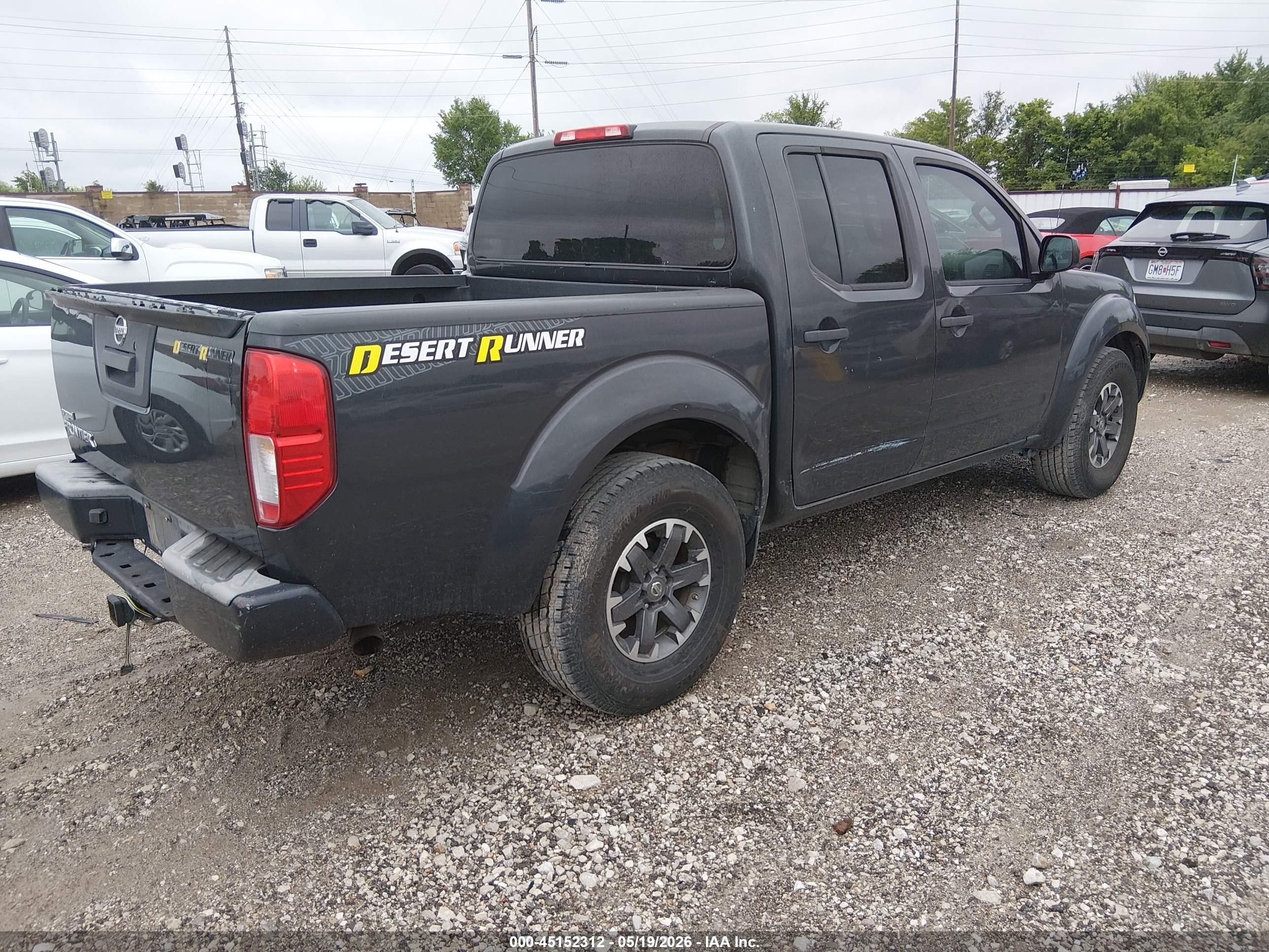 2015 Nissan Frontier Desert Runner Gray vin: 1N6AD0ER4FN737579