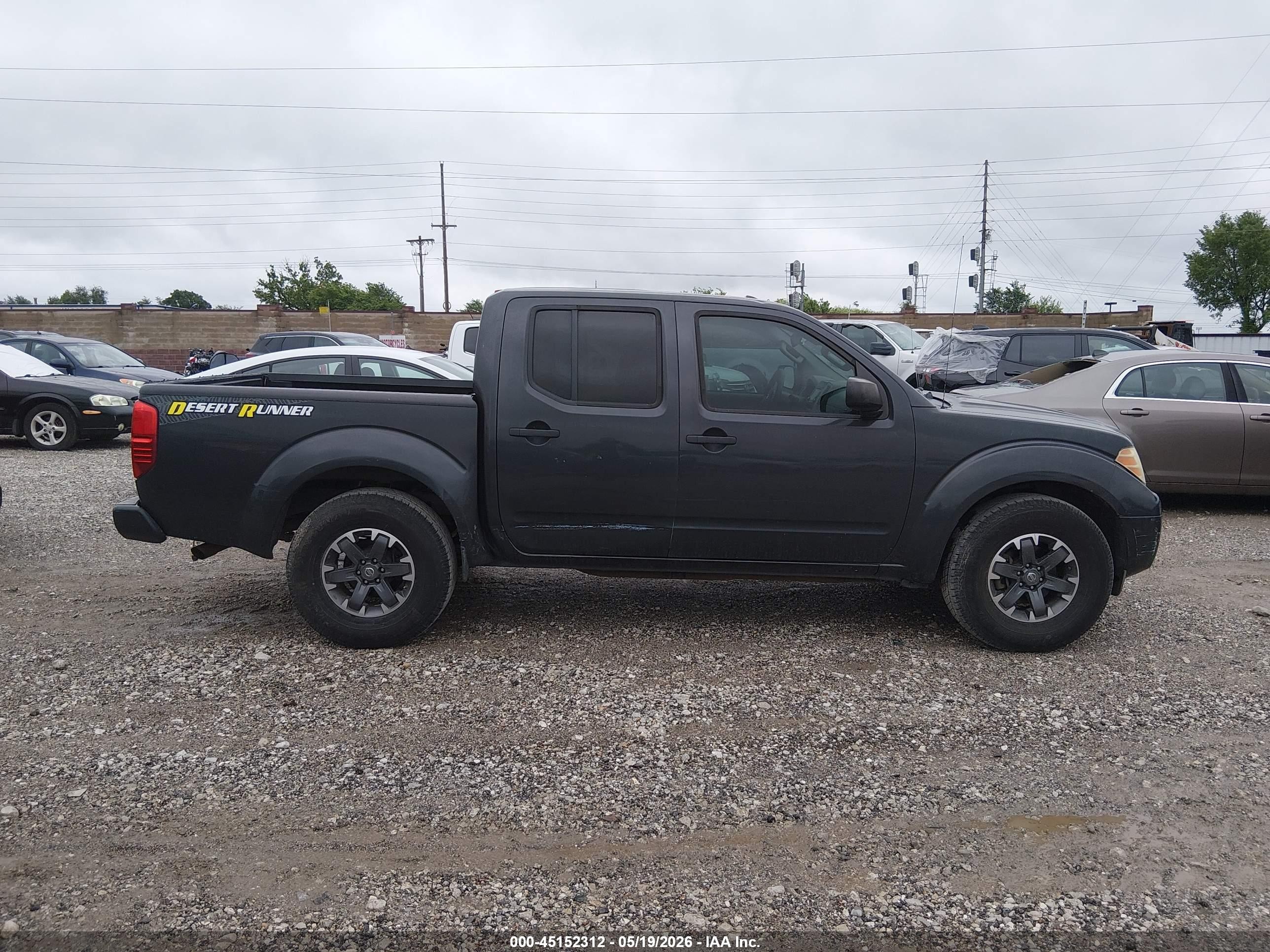 2015 Nissan Frontier Desert Runner Gray vin: 1N6AD0ER4FN737579