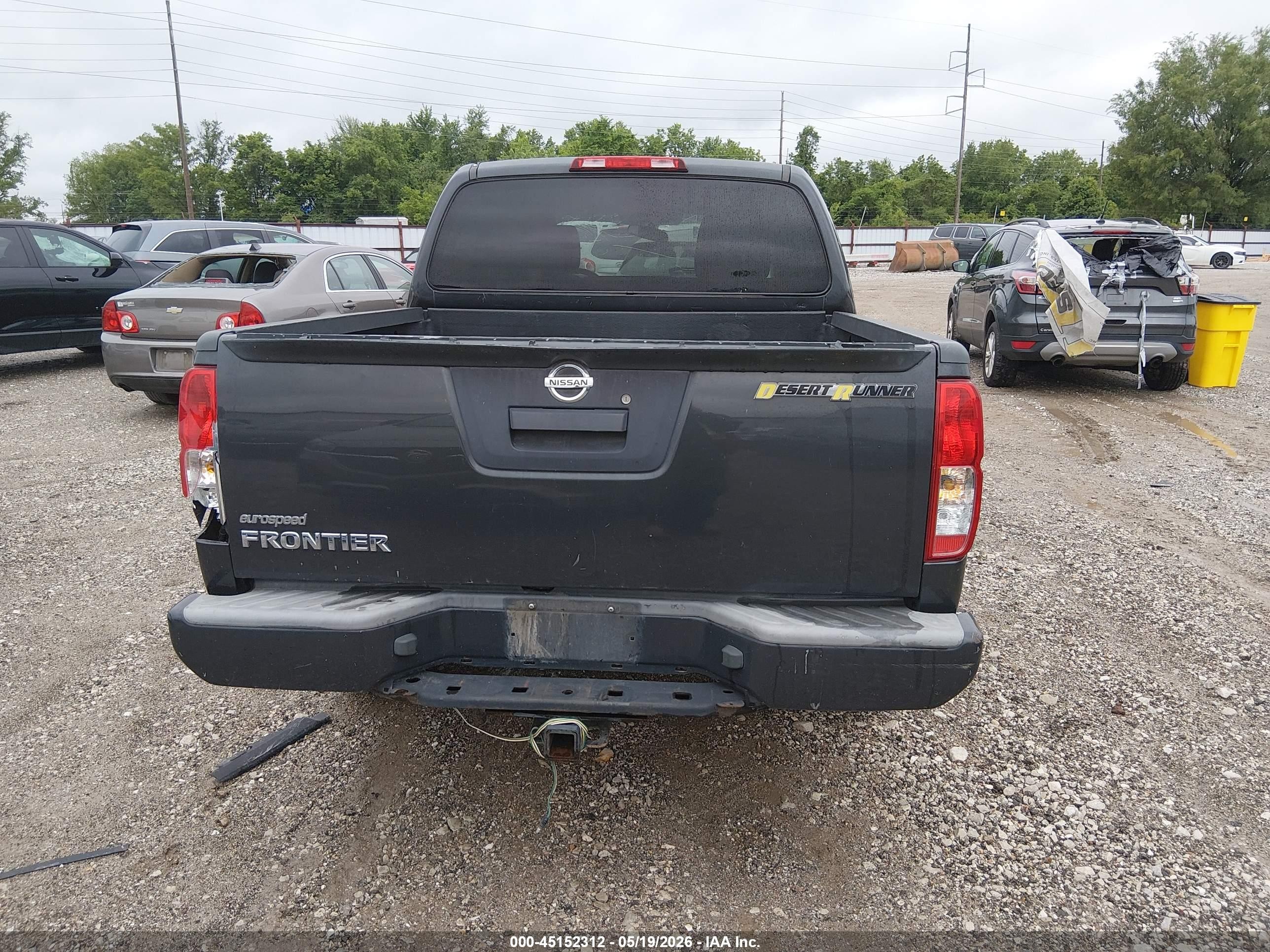 2015 Nissan Frontier Desert Runner Gray vin: 1N6AD0ER4FN737579
