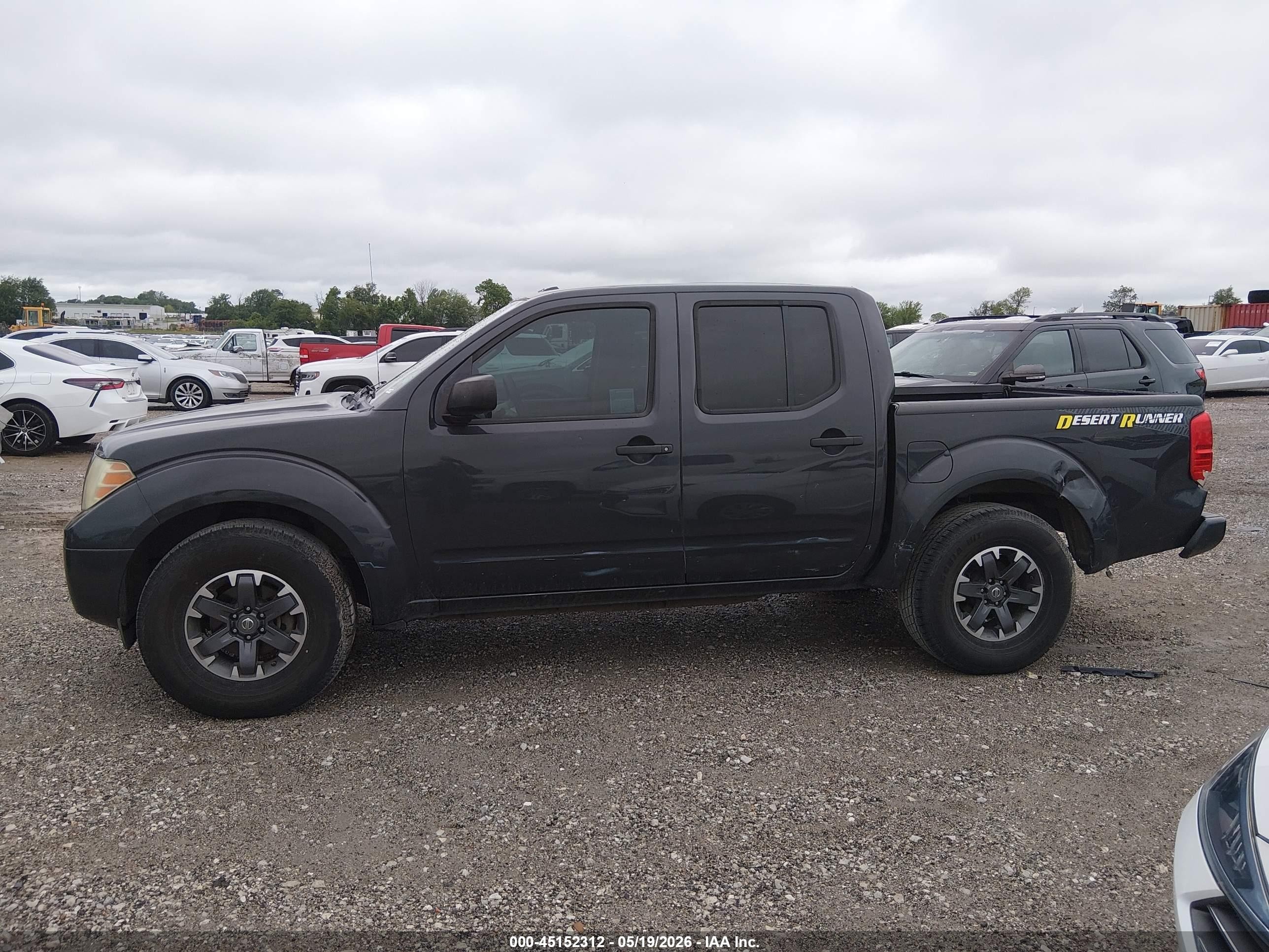 2015 Nissan Frontier Desert Runner Gray vin: 1N6AD0ER4FN737579