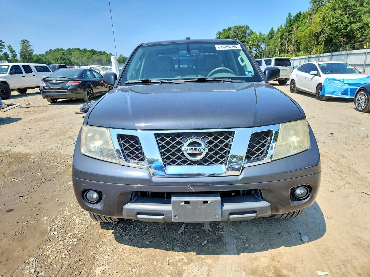 2015 Nissan Frontier S Серый vin: 1N6AD0ER4FN737954