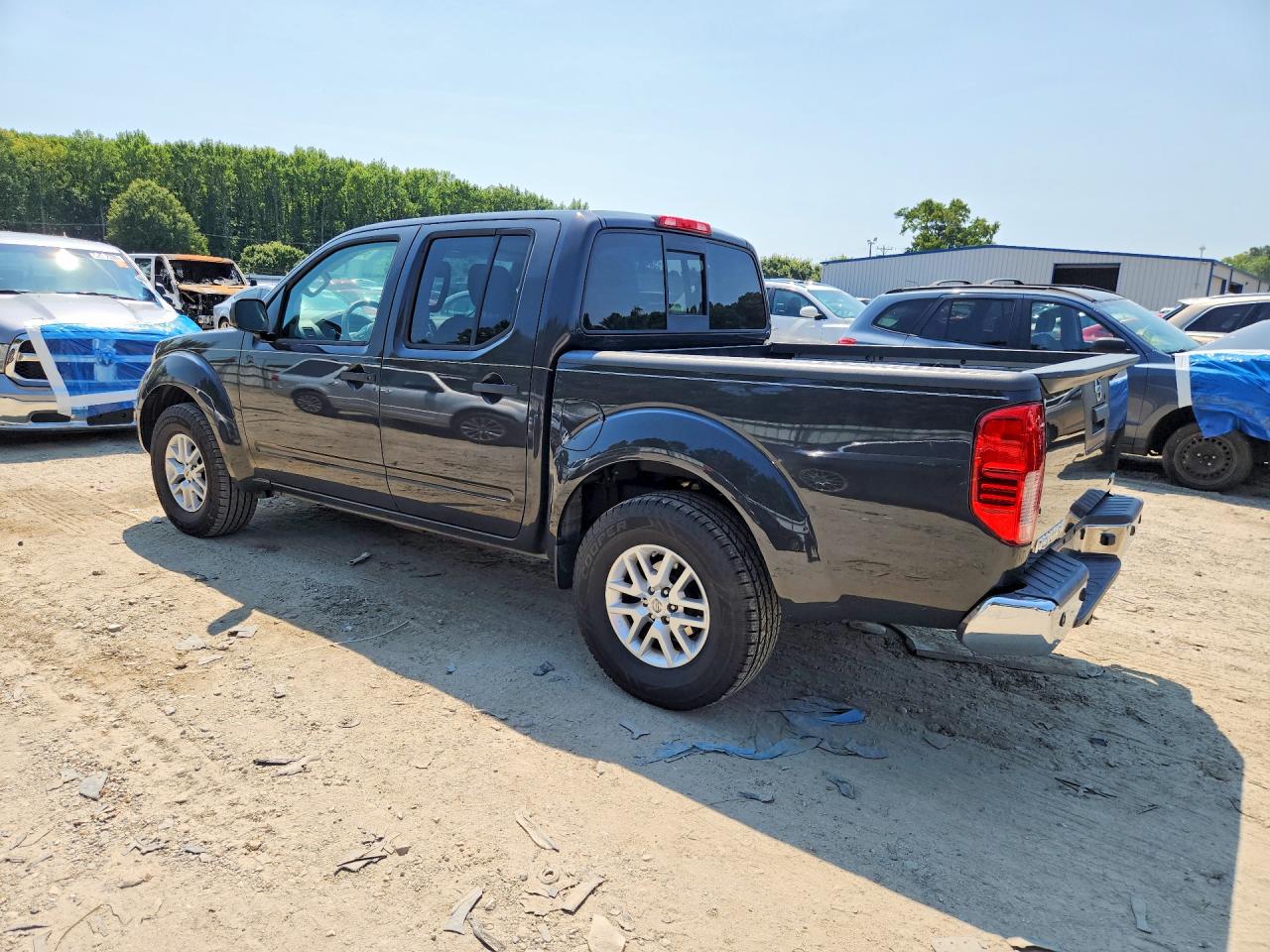 2015 Nissan Frontier S Серый vin: 1N6AD0ER4FN737954
