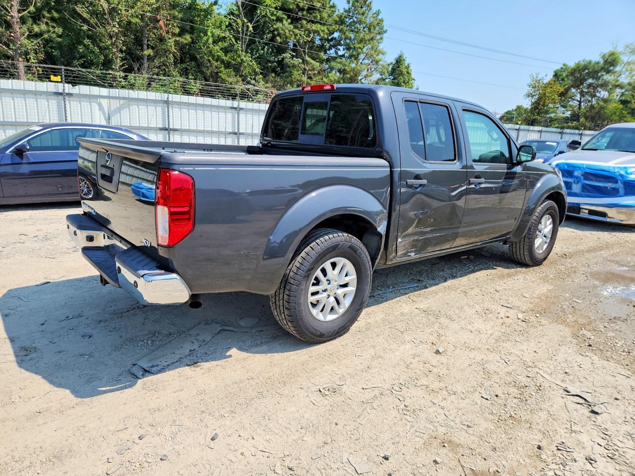 2015 Nissan Frontier S Серый vin: 1N6AD0ER4FN737954