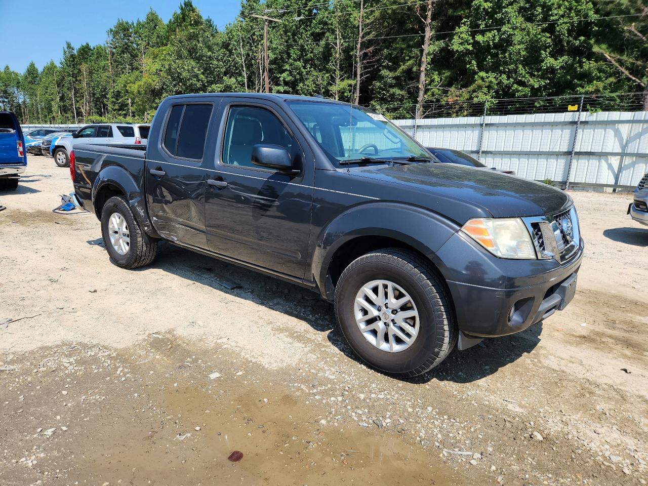 2015 Nissan Frontier S Серый vin: 1N6AD0ER4FN737954