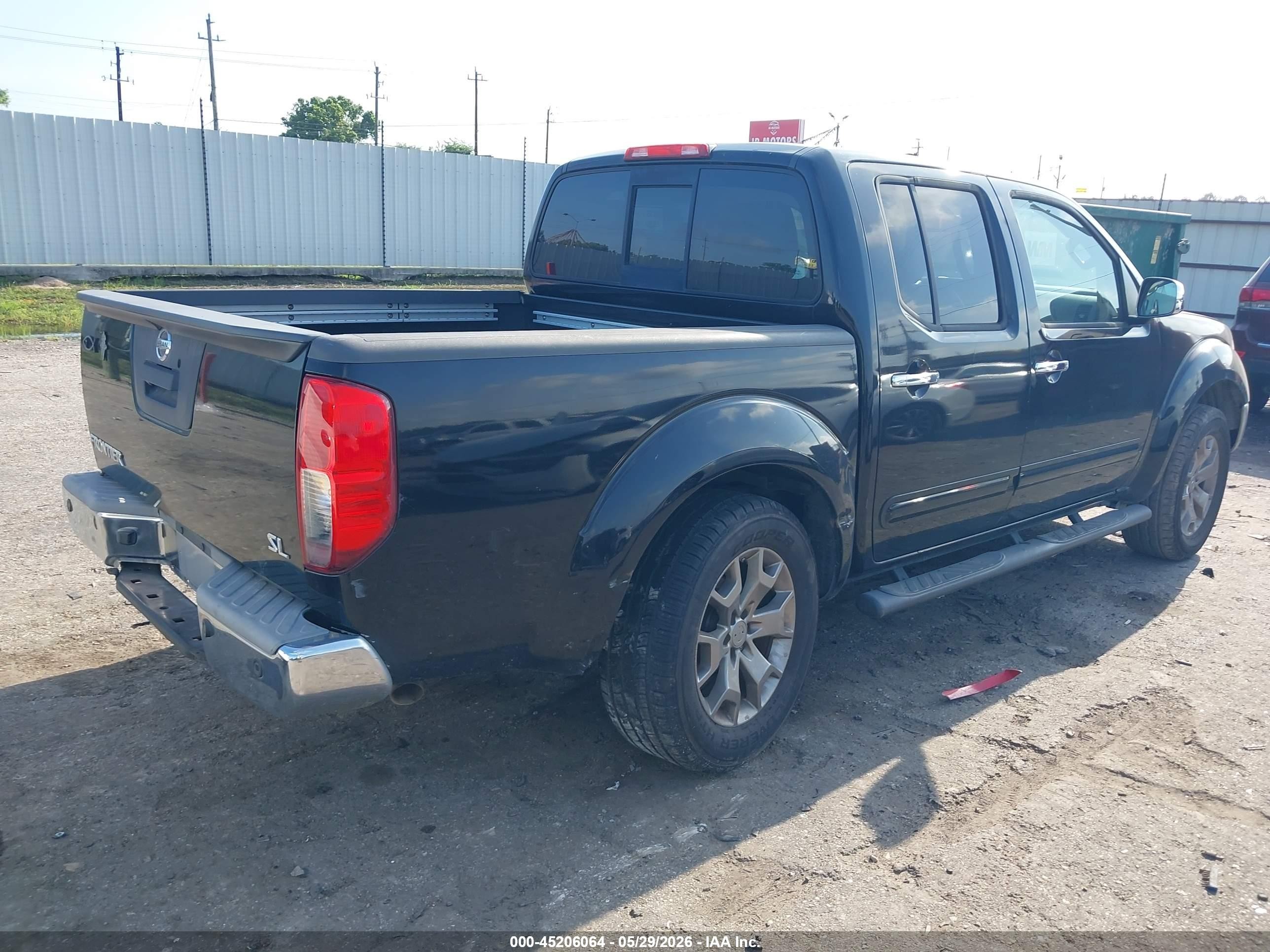 2015 Nissan Frontier Sl Black vin: 1N6AD0ER4FN748503