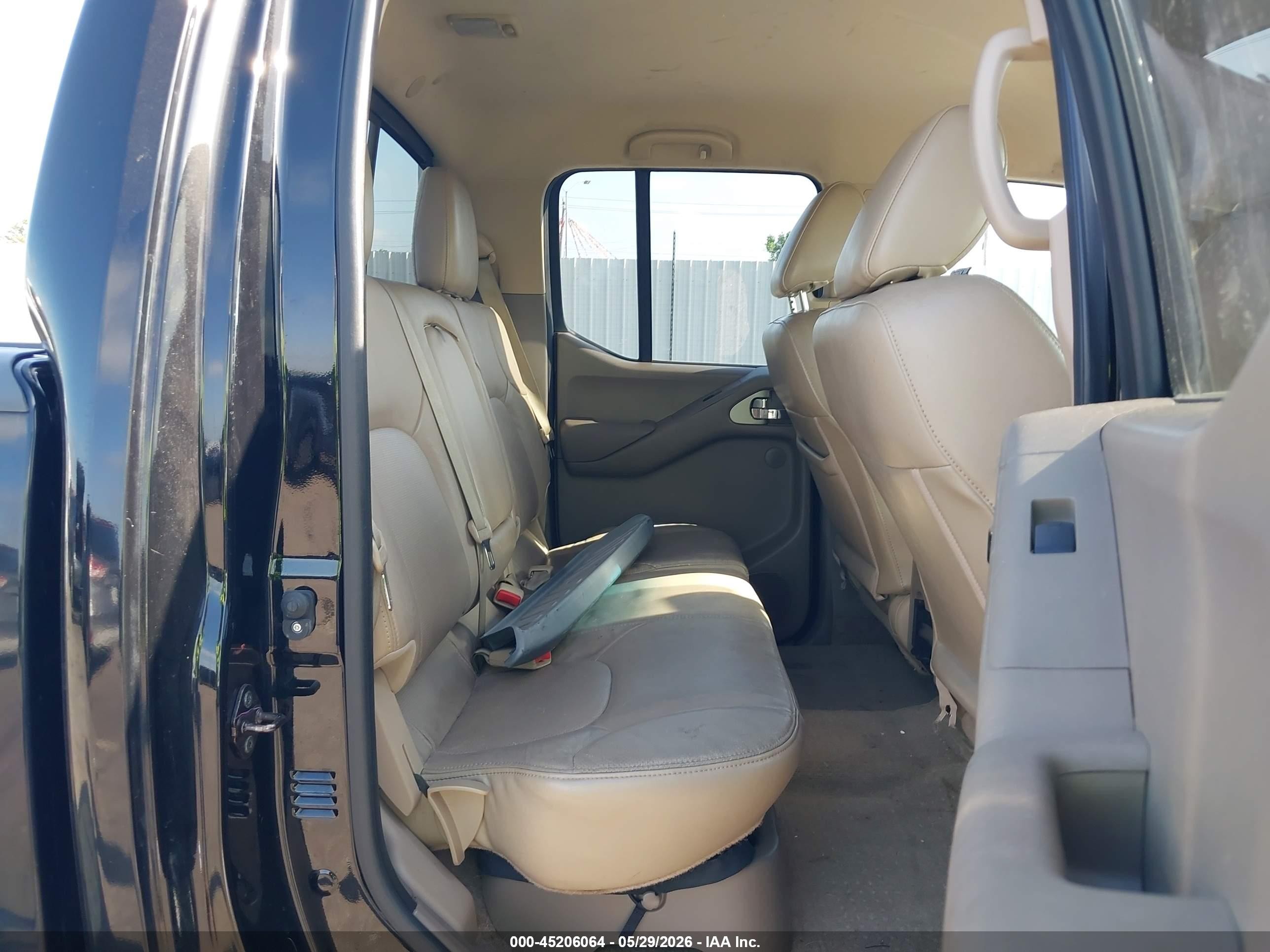 2015 Nissan Frontier Sl Black vin: 1N6AD0ER4FN748503