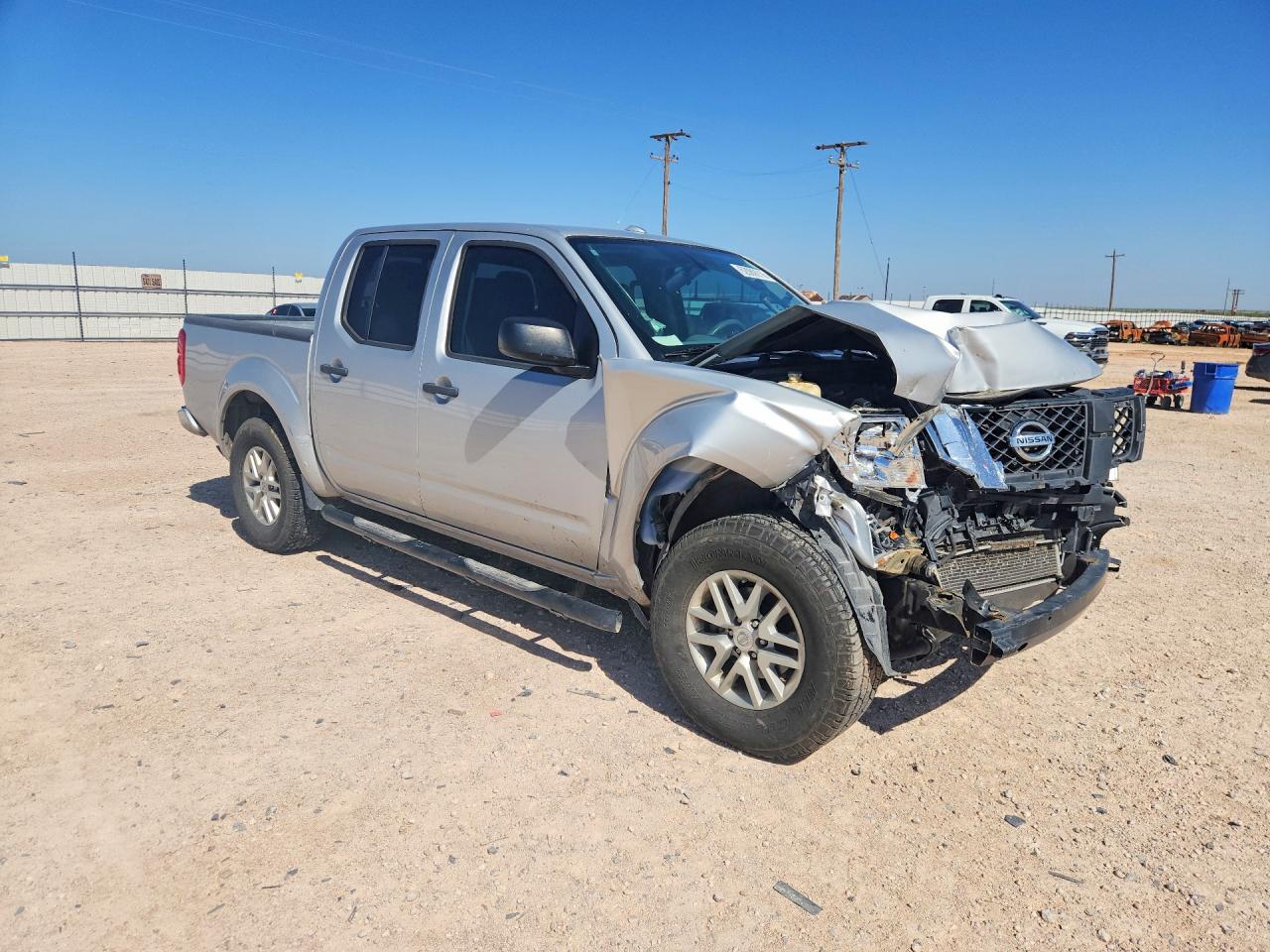 2015 Nissan Frontier Sv Silver vin: 1N6AD0ER4FN761090
